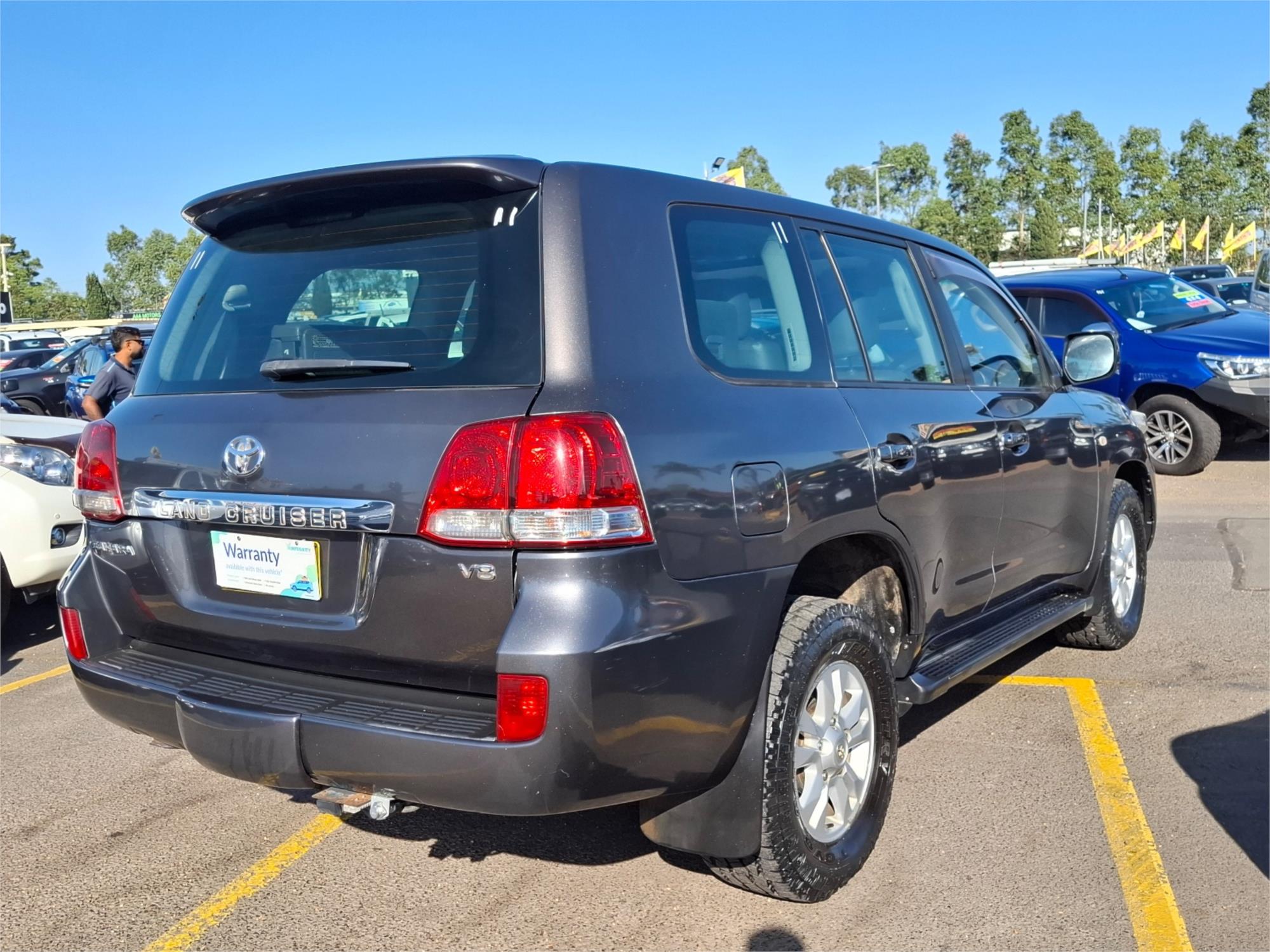 2008 TOYOTA LANDCRUISER VDJ200R SAHARA (4x4) 6 SP AUTOMATIC 4D WAGON