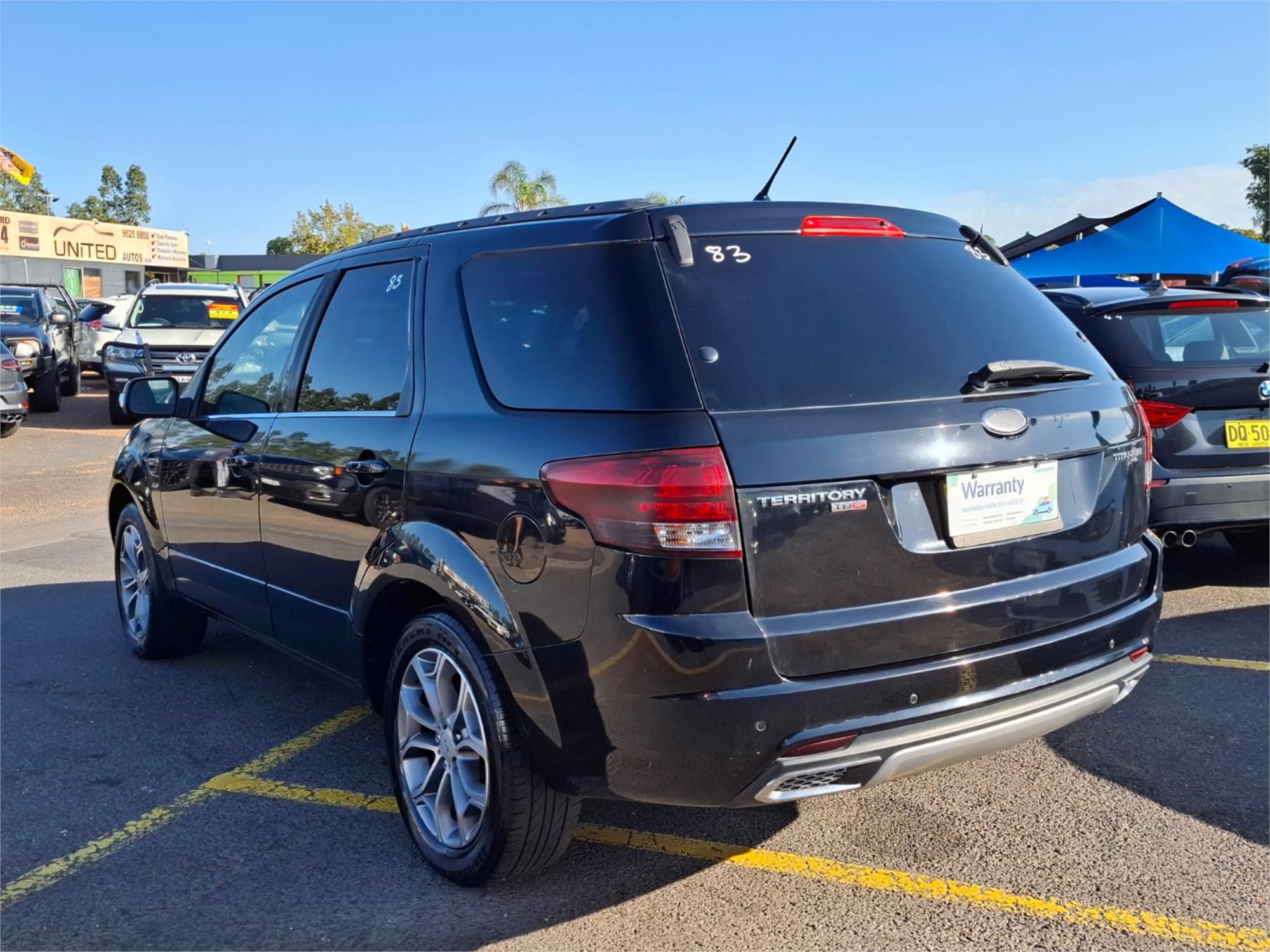 2012 FORD TERRITORY SZ TITANIUM (4x4) 6 SP AUTOMATIC 4D WAGON