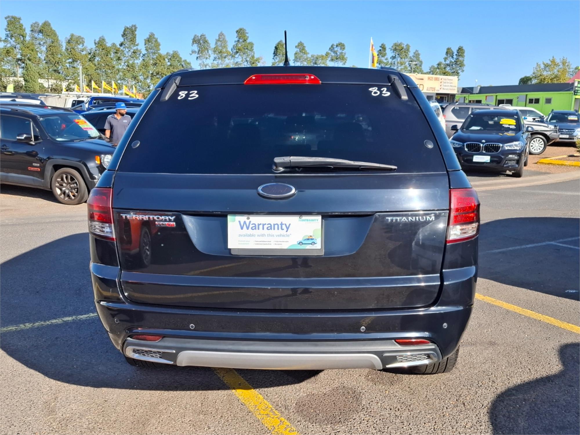 2012 FORD TERRITORY SZ TITANIUM (4x4) 6 SP AUTOMATIC 4D WAGON