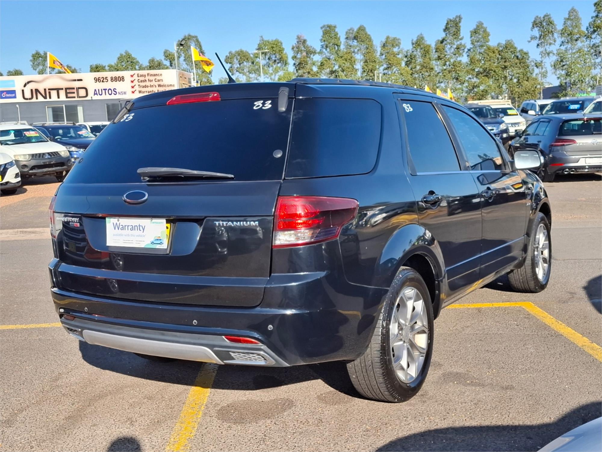 2012 FORD TERRITORY SZ TITANIUM (4x4) 6 SP AUTOMATIC 4D WAGON