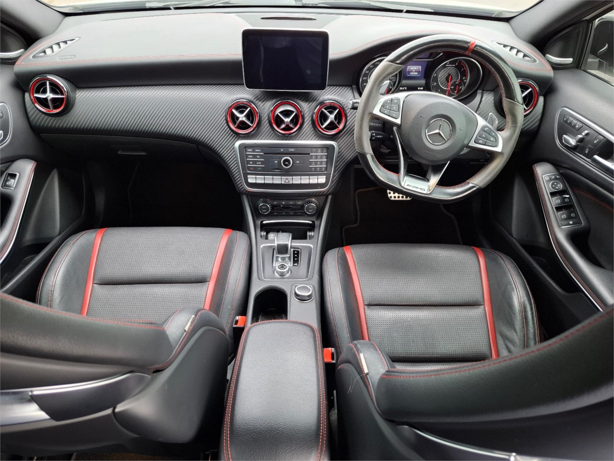 2016 MERCEDES-BENZ A45 176 MY15 AMG 7 SP AUTO DUAL CLUTCH 5D HATCHBACK