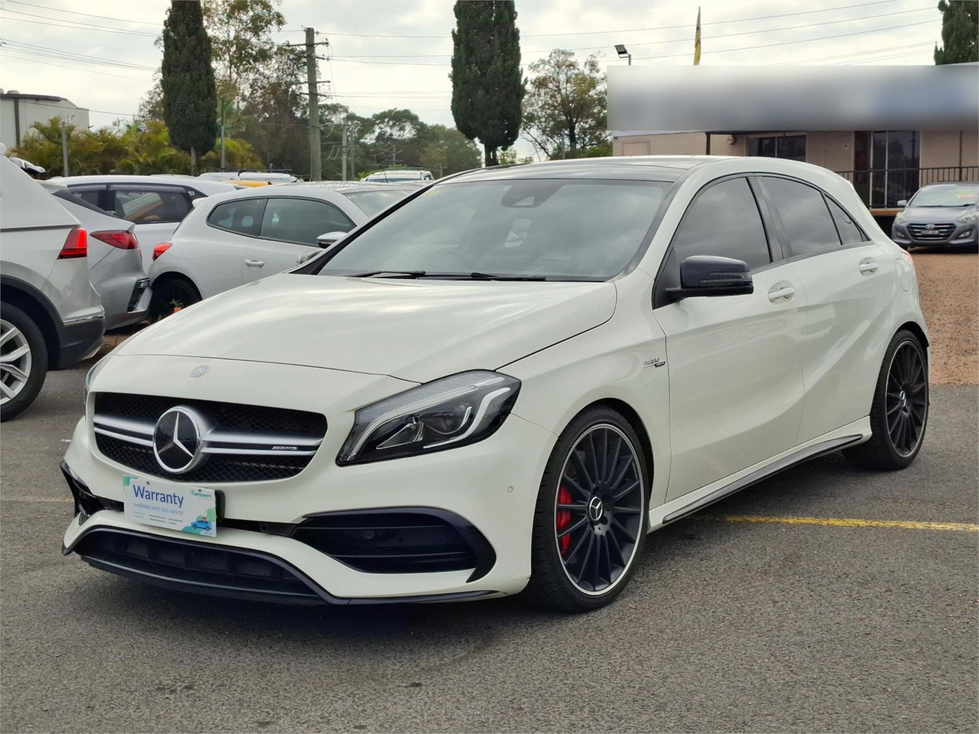 2016 MERCEDES-BENZ A45 176 MY15 AMG 7 SP AUTO DUAL CLUTCH 5D HATCHBACK