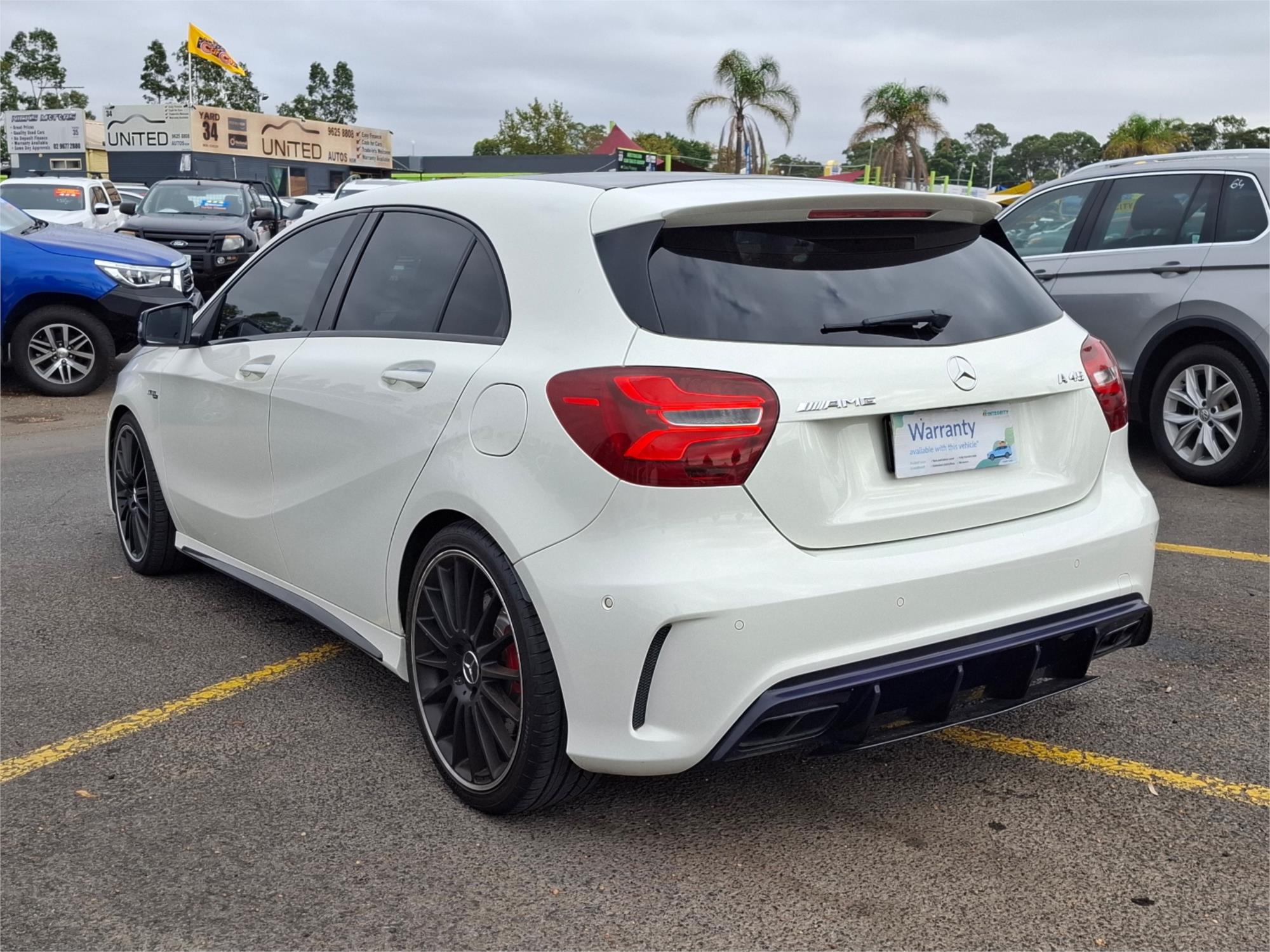 2016 MERCEDES-BENZ A45 176 MY15 AMG 7 SP AUTO DUAL CLUTCH 5D HATCHBACK