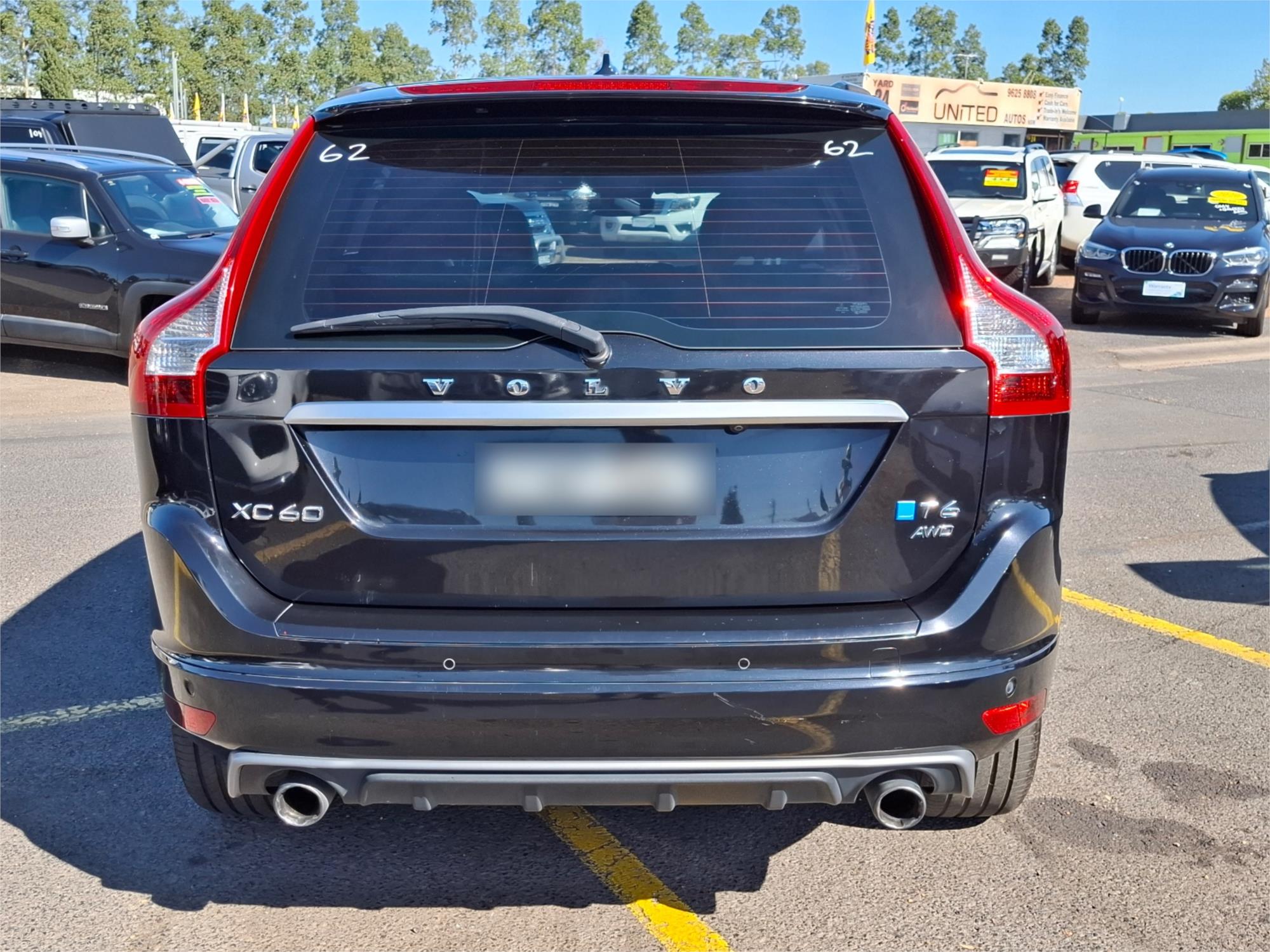 2015 VOLVO XC60 DZ MY15 T6 LUXURY 6 SP AUTOMATIC GEARTRONIC 4D WAGON