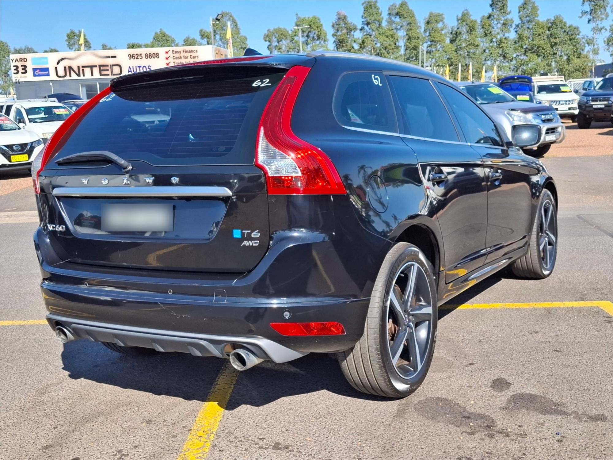 2015 VOLVO XC60 DZ MY15 T6 LUXURY 6 SP AUTOMATIC GEARTRONIC 4D WAGON