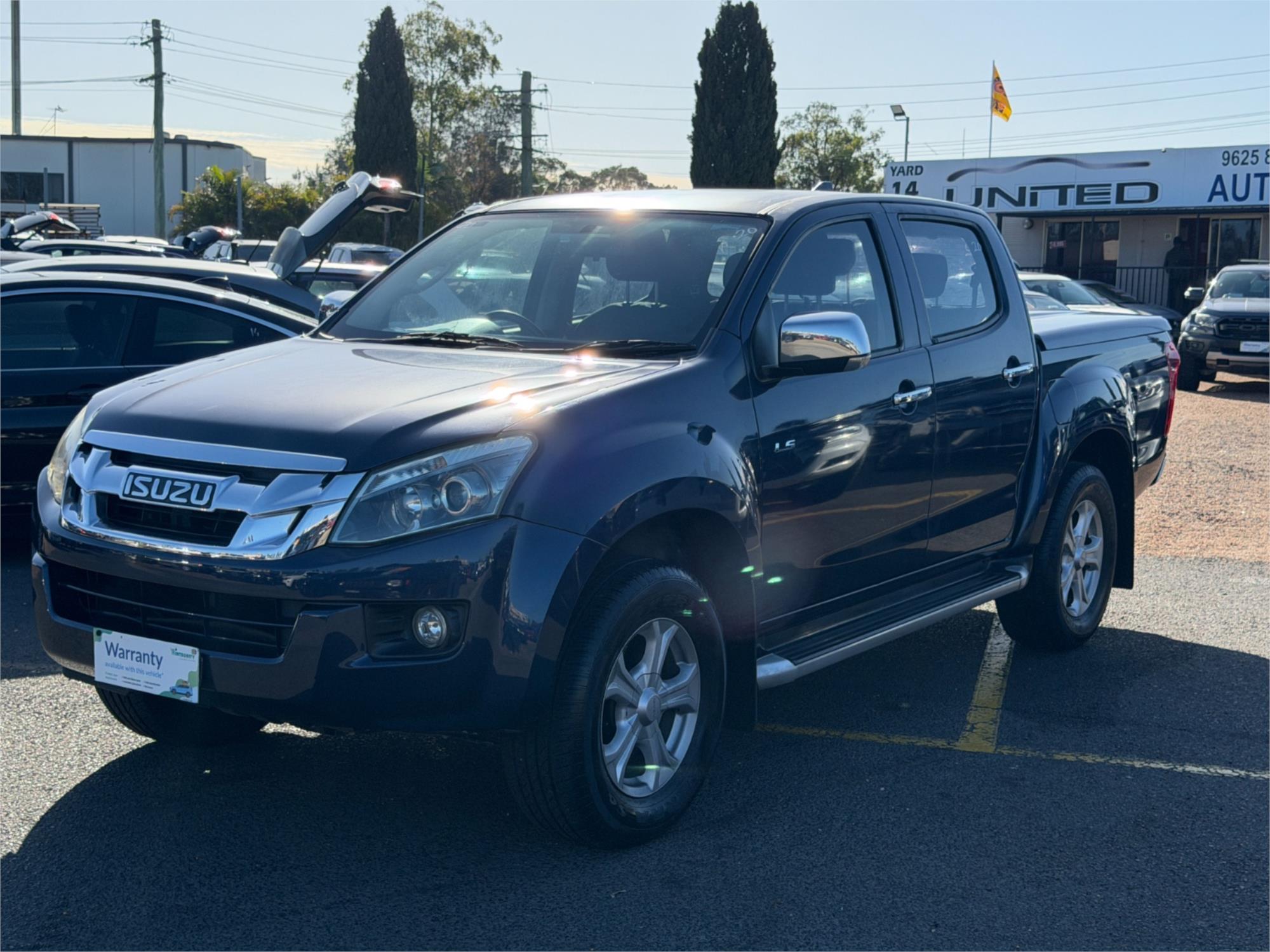 2016 ISUZU D-MAX TF MY15.5 LS-U HI-RIDE (4x4) 5 SP AUTOMATIC CREW CAB UTILITY