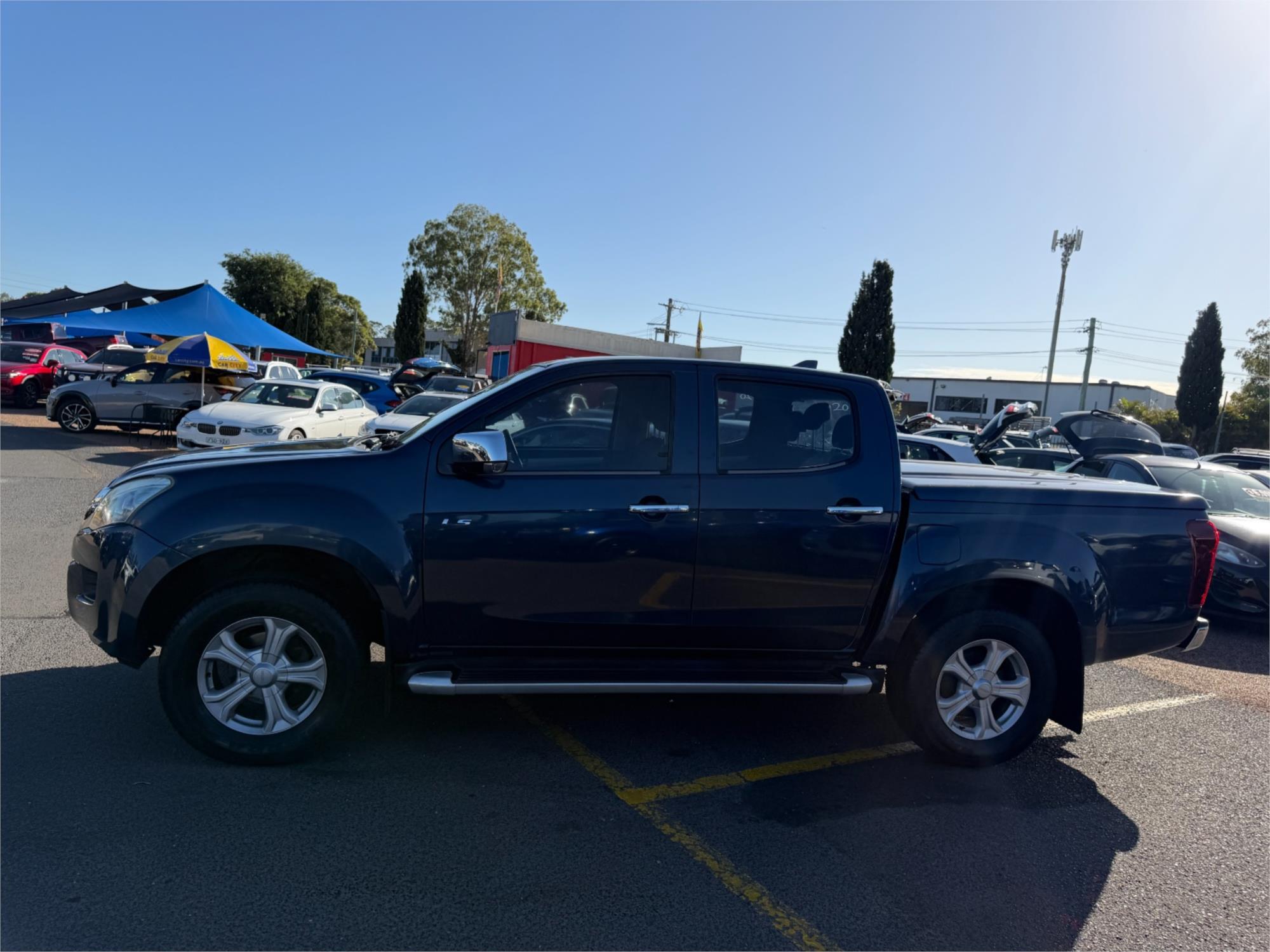2016 ISUZU D-MAX TF MY15.5 LS-U HI-RIDE (4x4) 5 SP AUTOMATIC CREW CAB UTILITY
