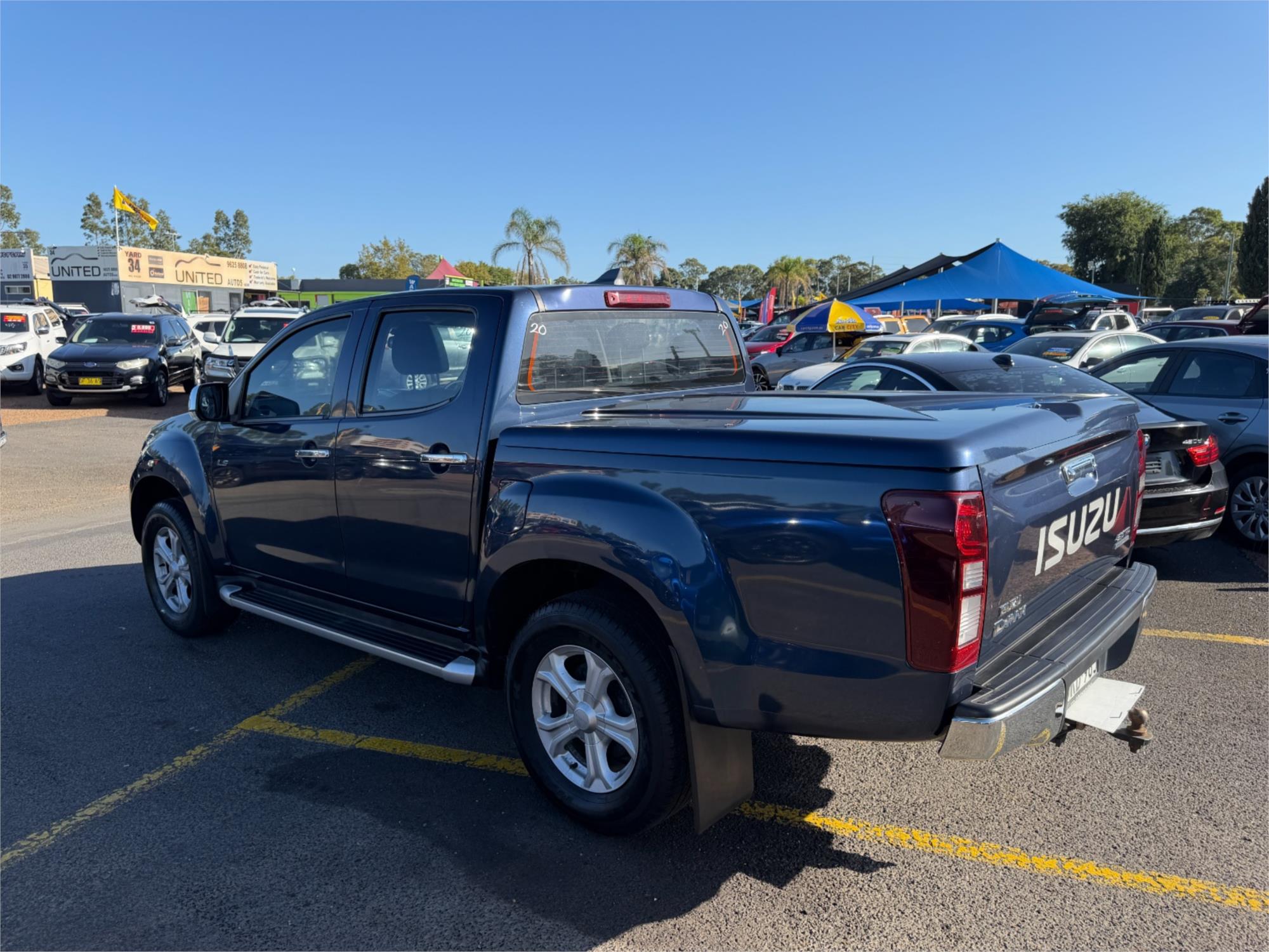 2016 ISUZU D-MAX TF MY15.5 LS-U HI-RIDE (4x4) 5 SP AUTOMATIC CREW CAB UTILITY