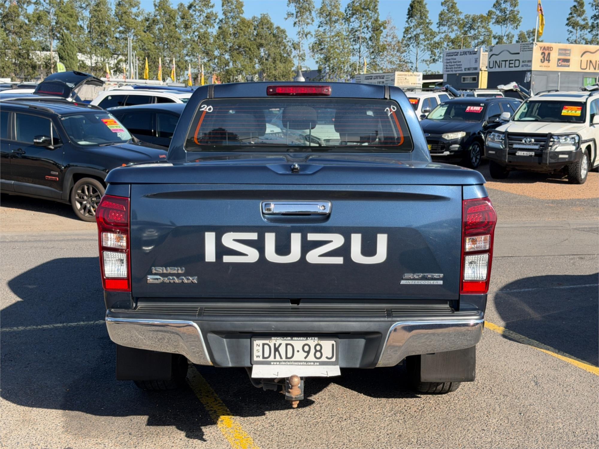 2016 ISUZU D-MAX TF MY15.5 LS-U HI-RIDE (4x4) 5 SP AUTOMATIC CREW CAB UTILITY