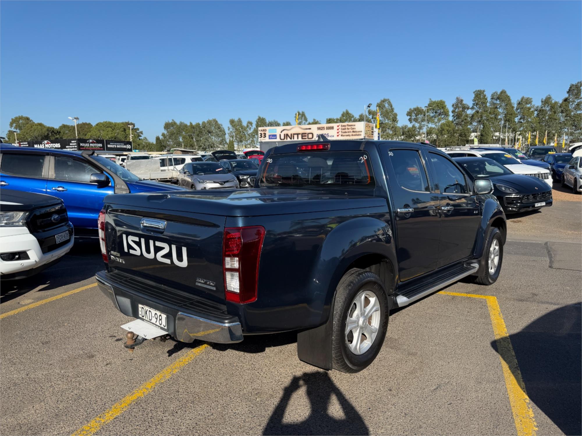 2016 ISUZU D-MAX TF MY15.5 LS-U HI-RIDE (4x4) 5 SP AUTOMATIC CREW CAB UTILITY