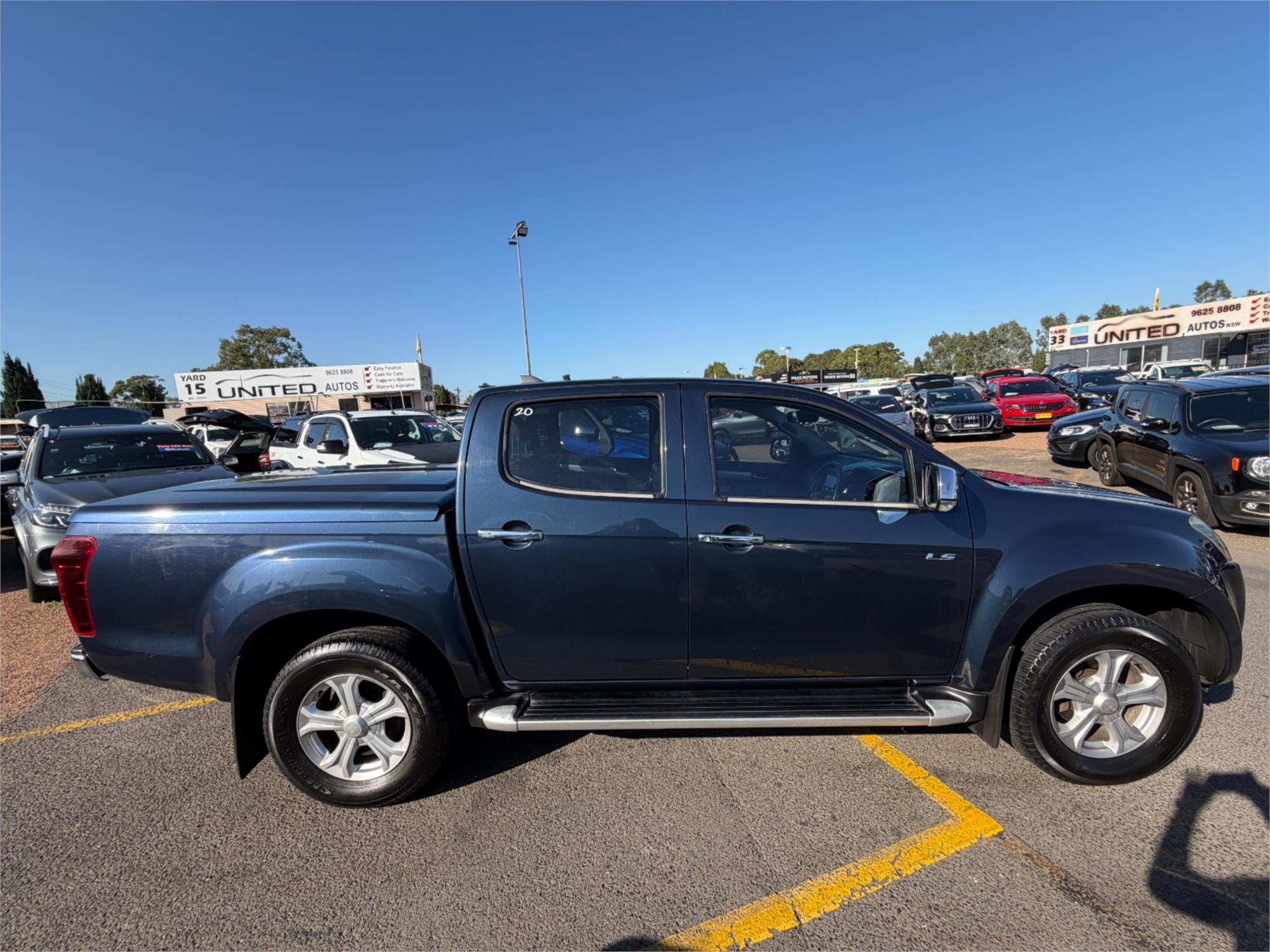 2016 ISUZU D-MAX TF MY15.5 LS-U HI-RIDE (4x4) 5 SP AUTOMATIC CREW CAB UTILITY