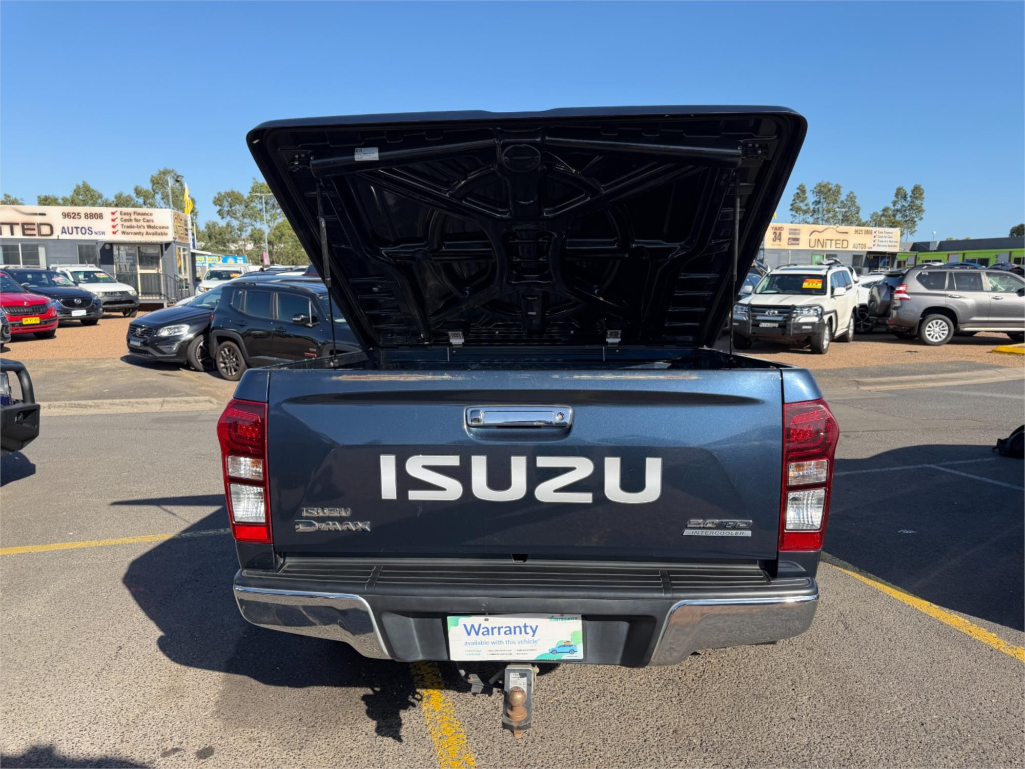 2016 ISUZU D-MAX TF MY15.5 LS-U HI-RIDE (4x4) 5 SP AUTOMATIC CREW CAB UTILITY