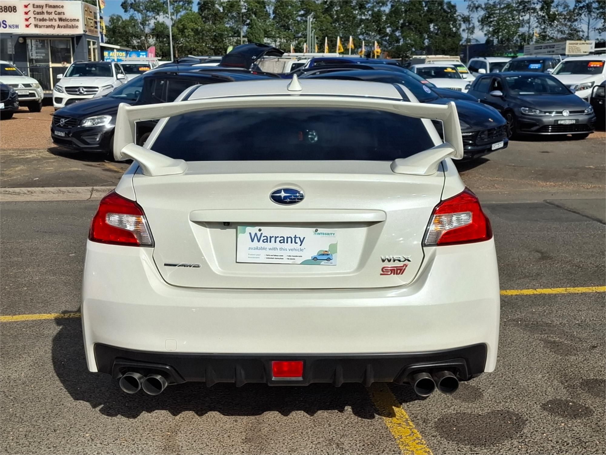 2021 SUBARU WRX MY21 STi (AWD) 6 SP MANUAL 4D SEDAN