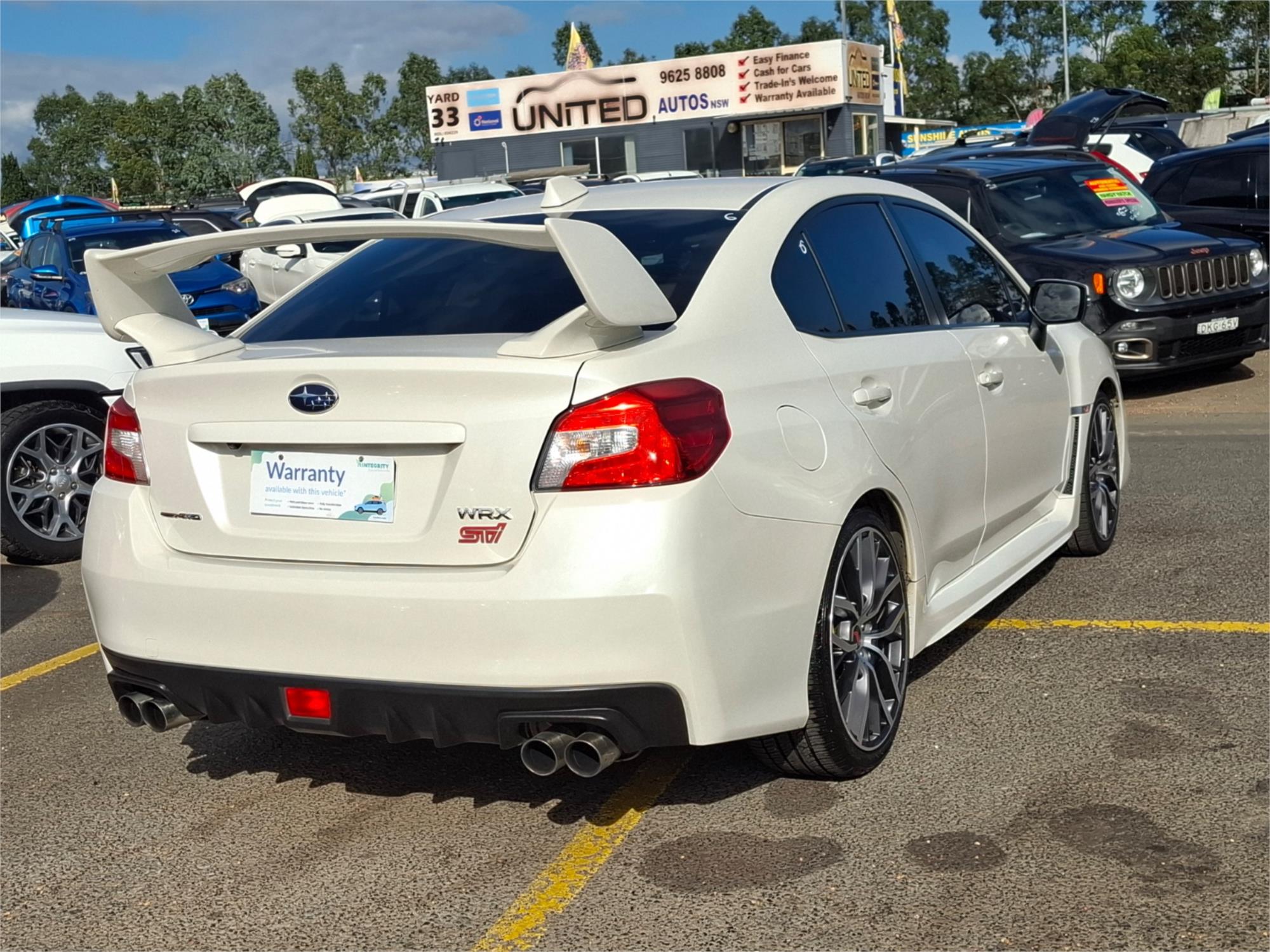2021 SUBARU WRX MY21 STi (AWD) 6 SP MANUAL 4D SEDAN