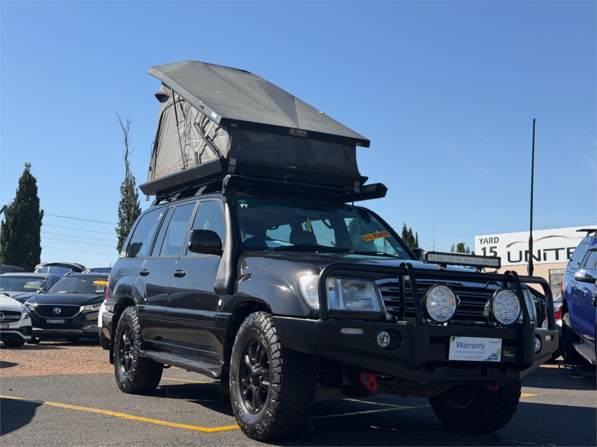 2003 TOYOTA LANDCRUISER UZJ100R SAHARA (4x4) 5 SP AUTOMATIC 4D WAGON