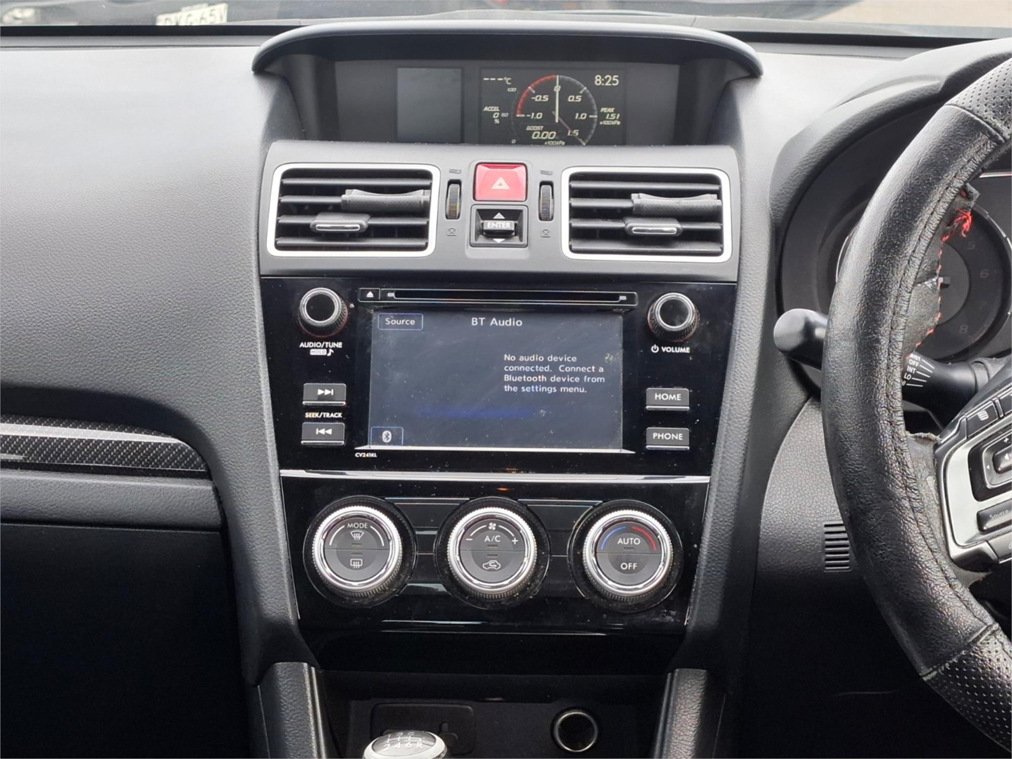 2015 SUBARU WRX MY15 (AWD) 6 SP MANUAL 4D SEDAN