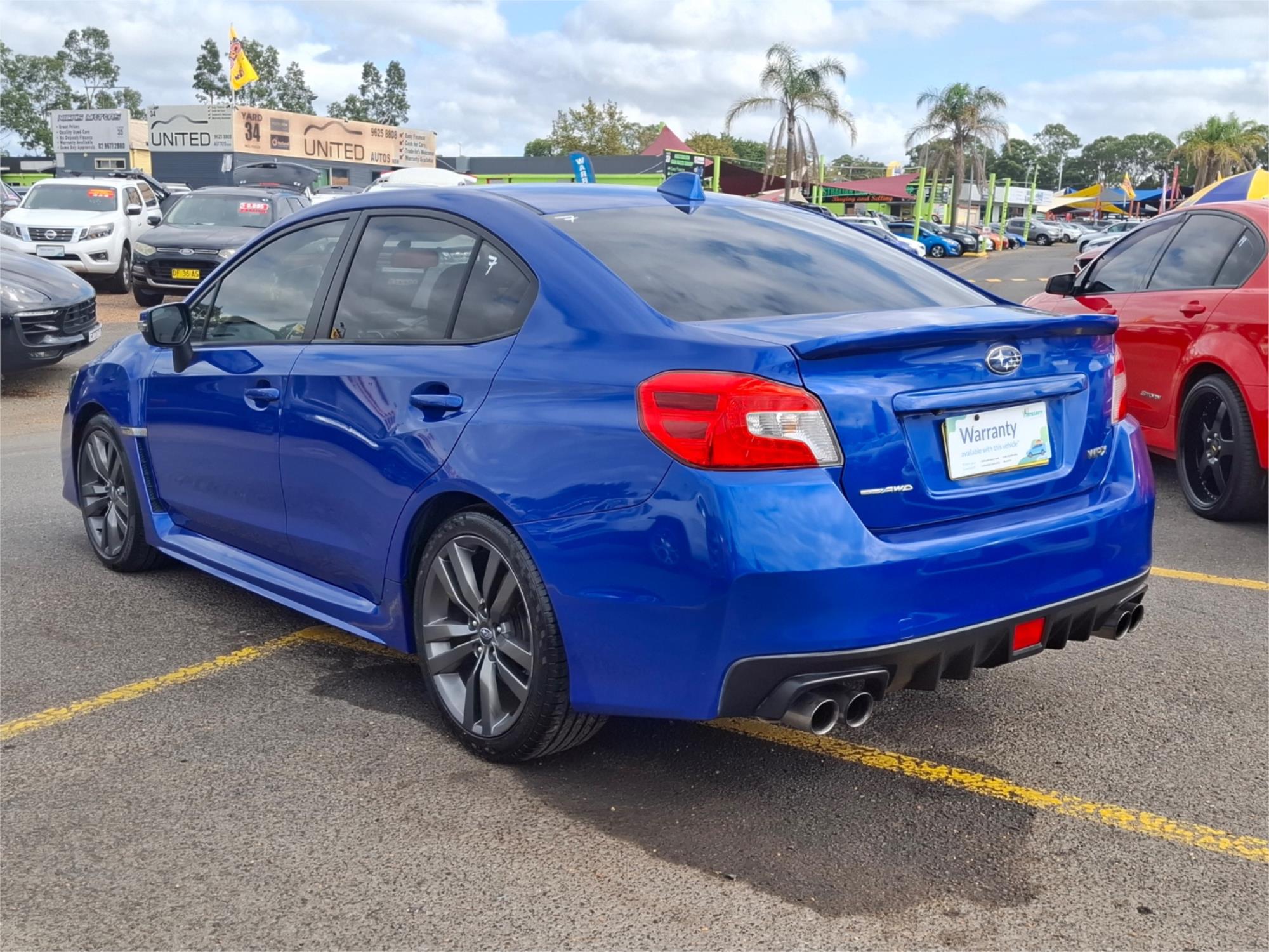 2015 SUBARU WRX MY15 (AWD) 6 SP MANUAL 4D SEDAN