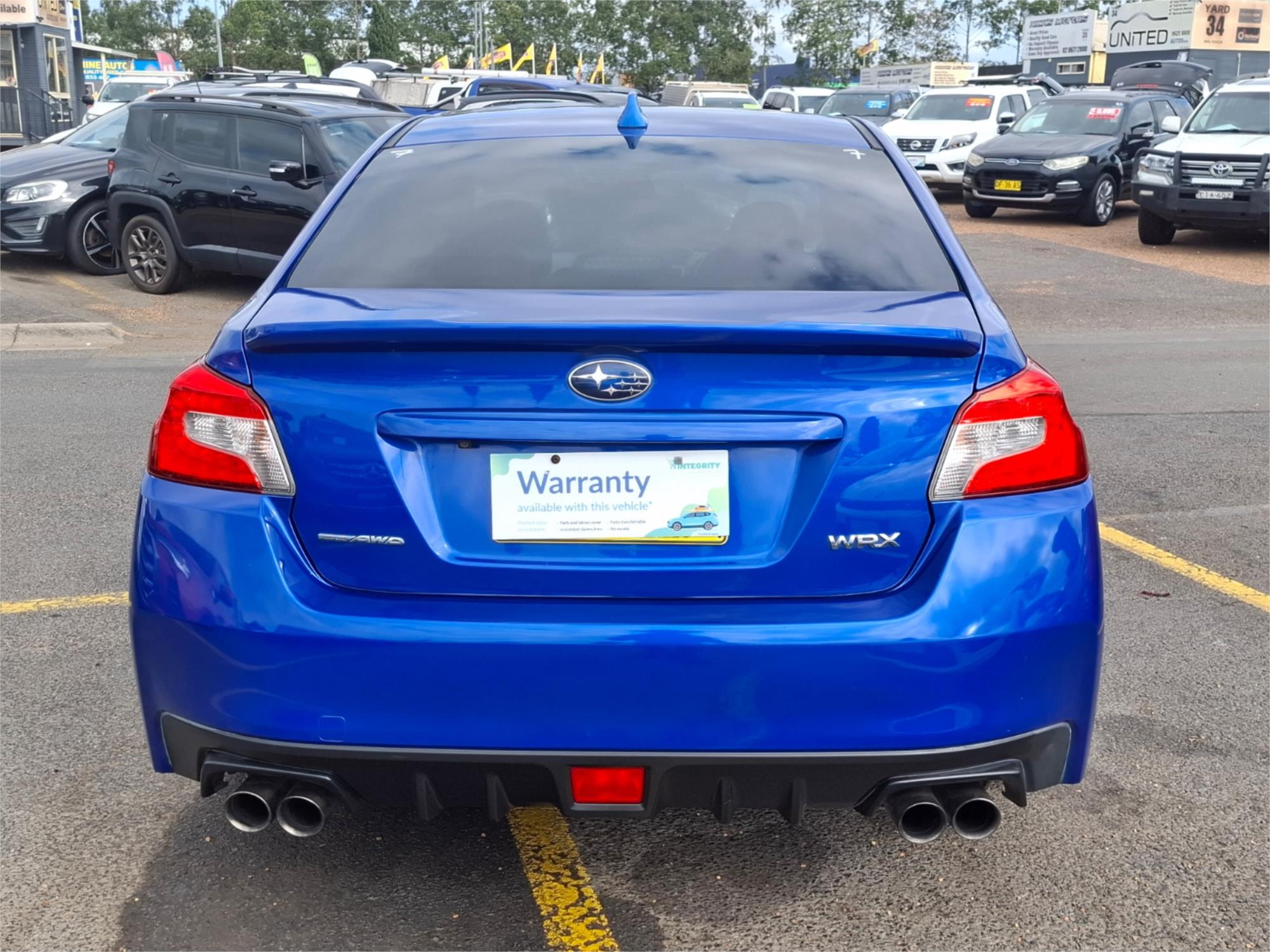2015 SUBARU WRX MY15 (AWD) 6 SP MANUAL 4D SEDAN