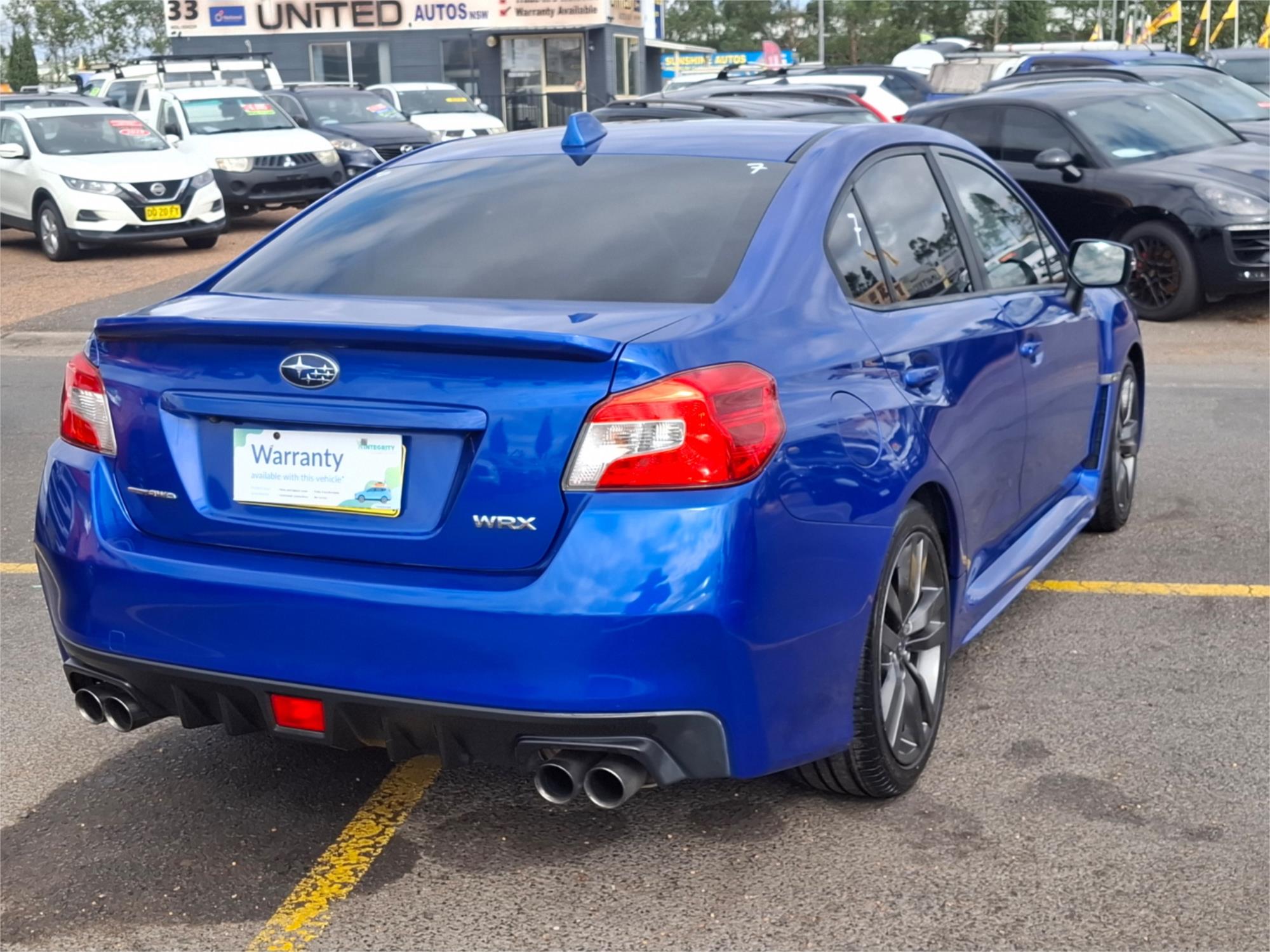 2015 SUBARU WRX MY15 (AWD) 6 SP MANUAL 4D SEDAN