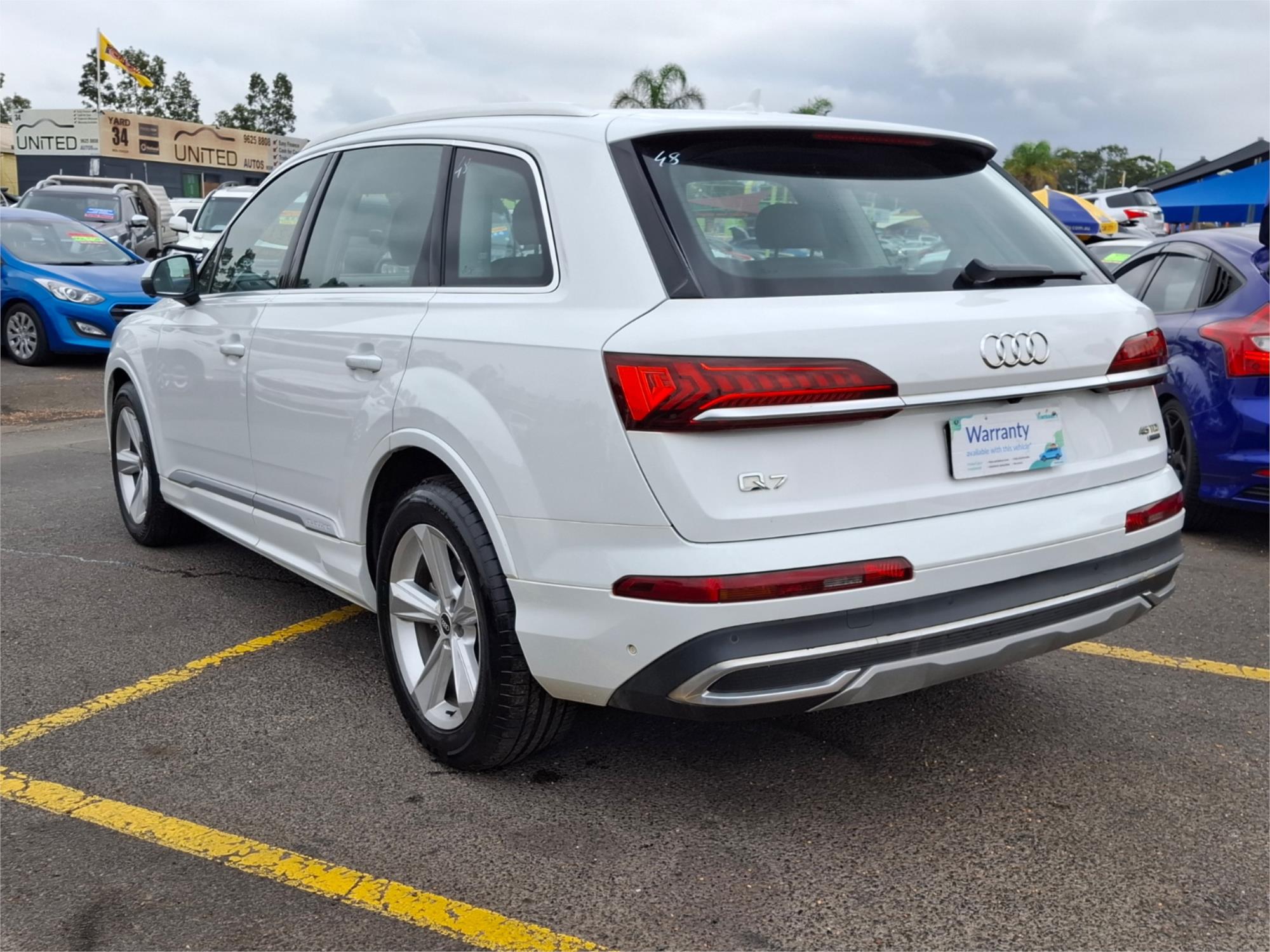 2021 AUDI Q7 4M MY20 45 TDI QUATTRO MHEV 8 SP AUTOMATIC TIPTRONIC 4D WAGON