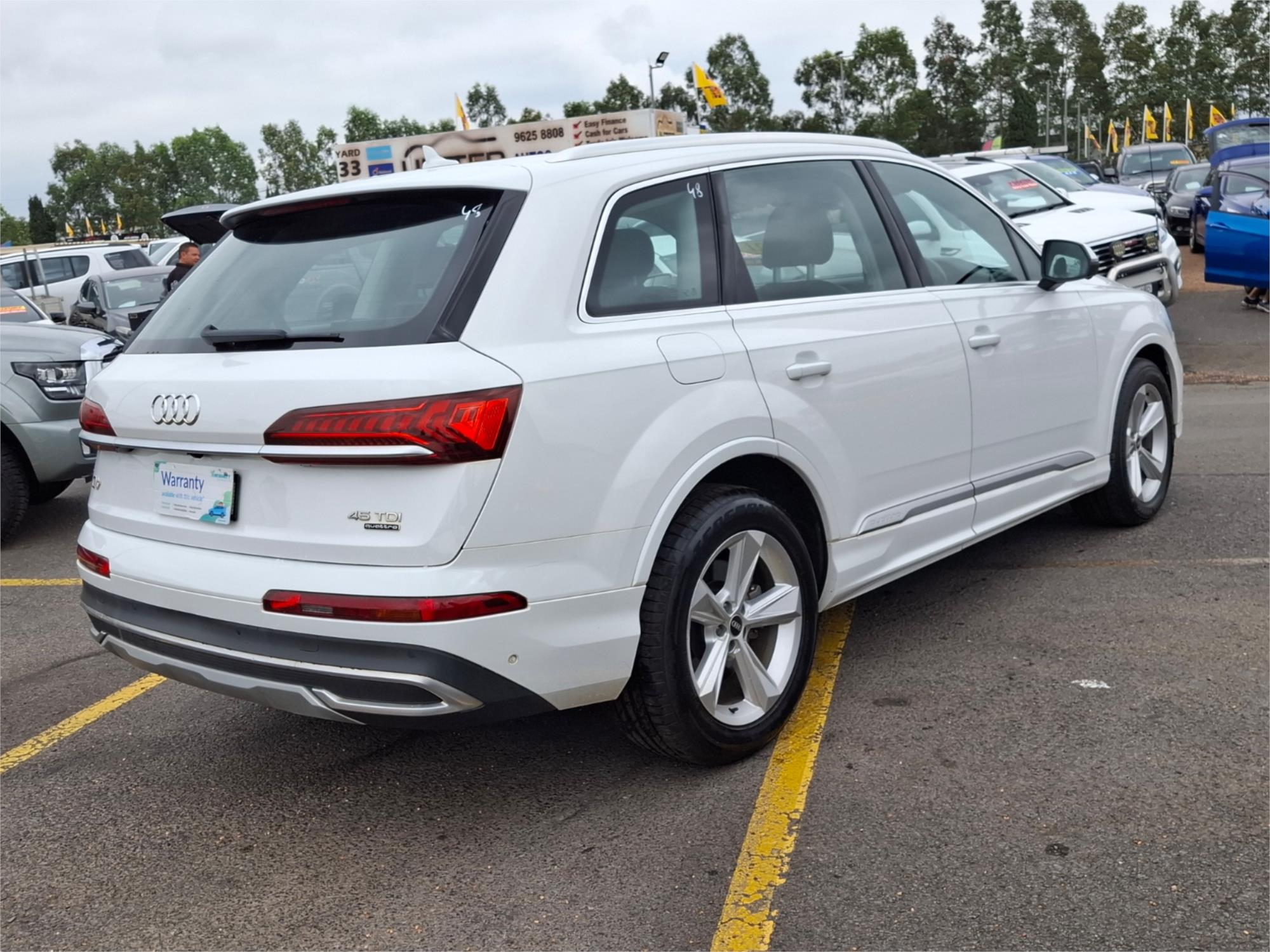 2021 AUDI Q7 4M MY20 45 TDI QUATTRO MHEV 8 SP AUTOMATIC TIPTRONIC 4D WAGON