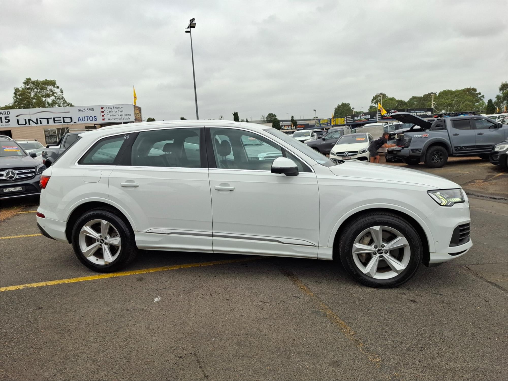 2021 AUDI Q7 4M MY20 45 TDI QUATTRO MHEV 8 SP AUTOMATIC TIPTRONIC 4D WAGON