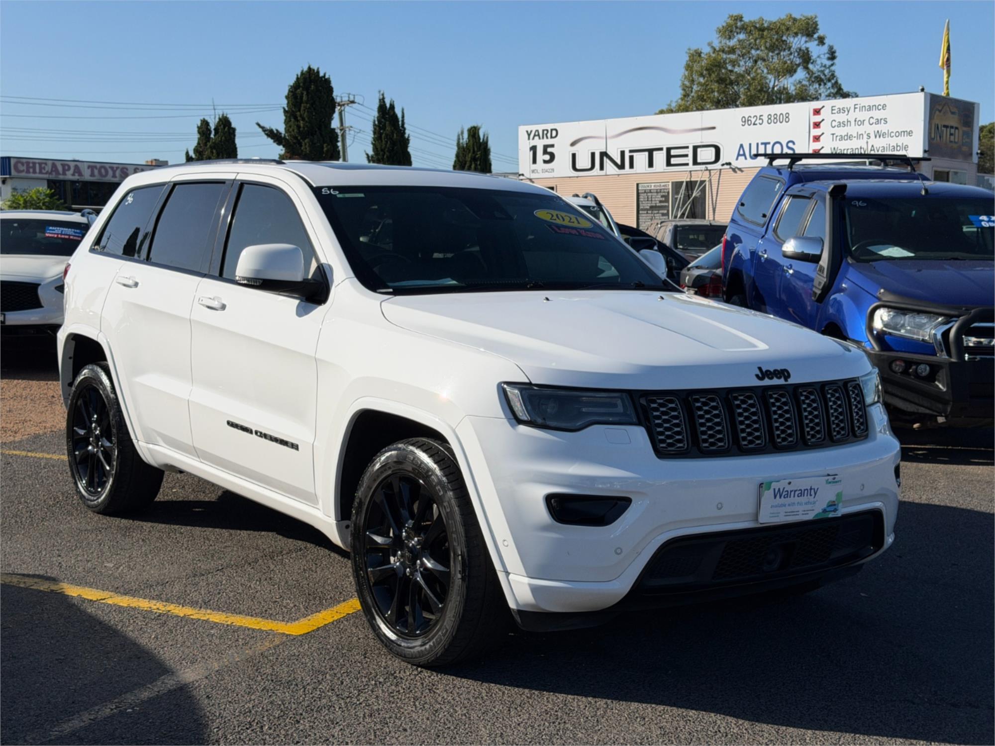 2020 JEEP GRAND CHEROKEE WK MY19 NIGHT EAGLE (4x4) 8 SP AUTOMATIC 4D WAGON
