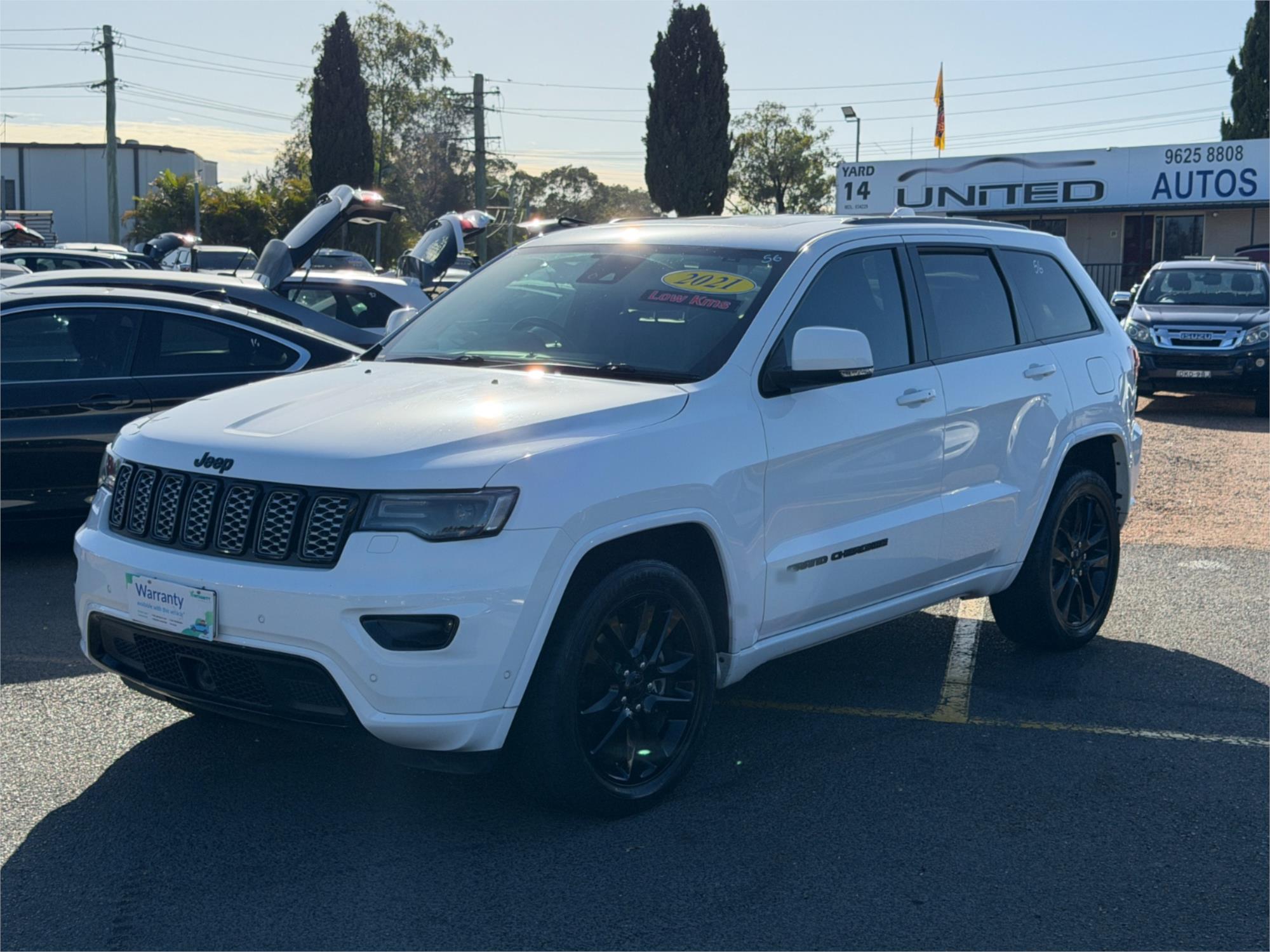 2020 JEEP GRAND CHEROKEE WK MY19 NIGHT EAGLE (4x4) 8 SP AUTOMATIC 4D WAGON
