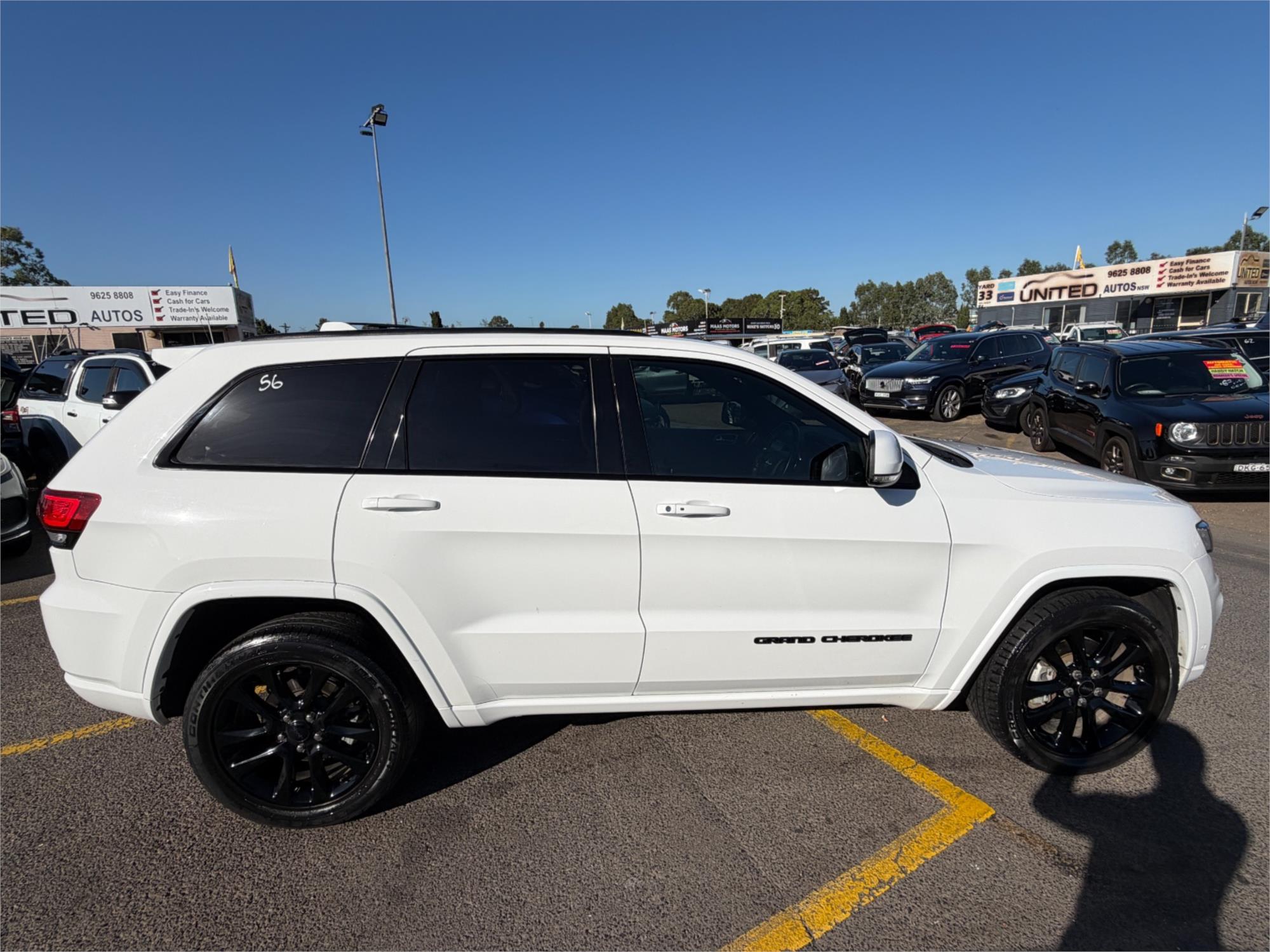 2020 JEEP GRAND CHEROKEE WK MY19 NIGHT EAGLE (4x4) 8 SP AUTOMATIC 4D WAGON