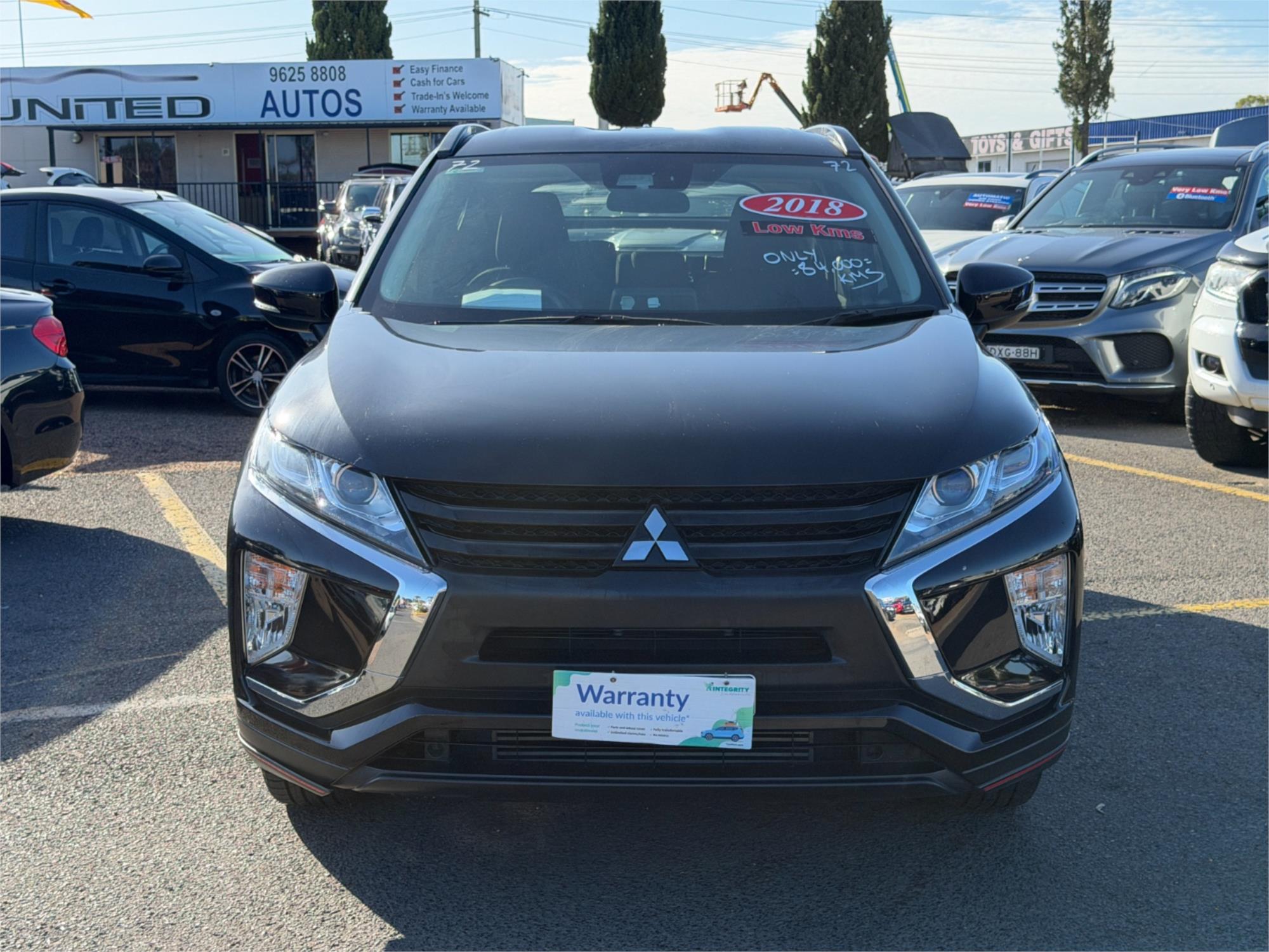 2018 MITSUBISHI ECLIPSE CROSS YA MY19 BLACK EDITION (2WD) CONTINUOUS VARIABLE 4D WAGON