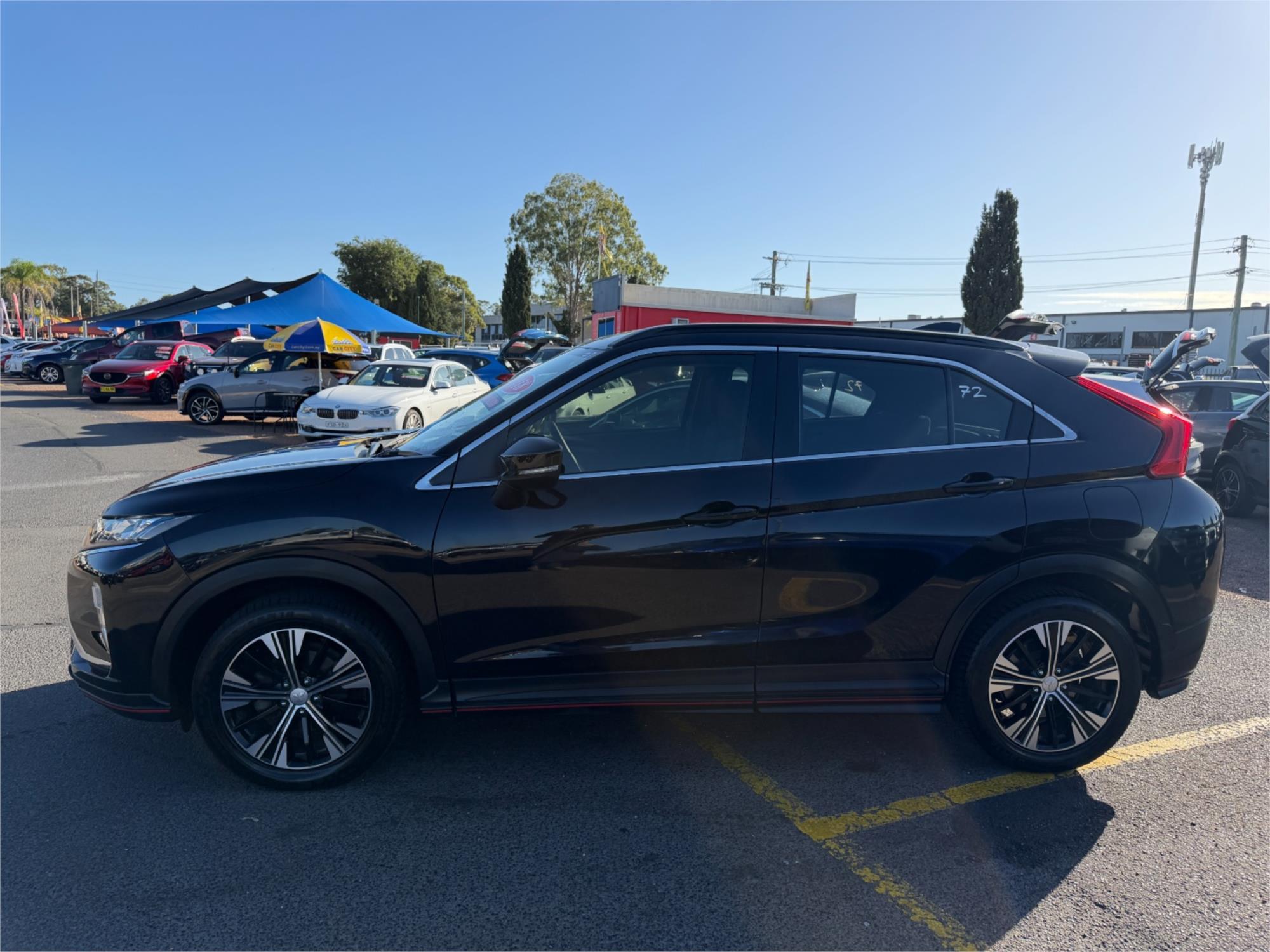 2018 MITSUBISHI ECLIPSE CROSS YA MY19 BLACK EDITION (2WD) CONTINUOUS VARIABLE 4D WAGON