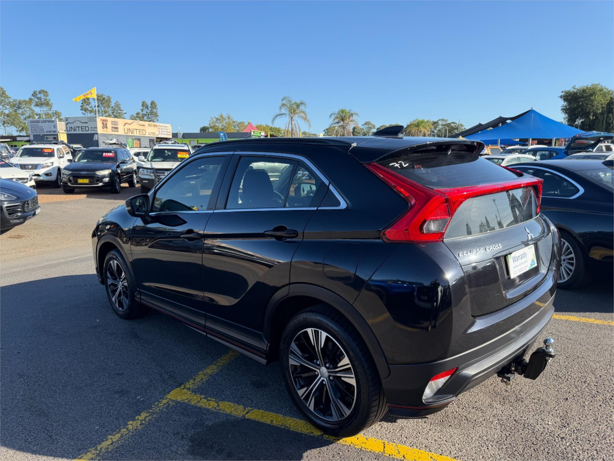 2018 MITSUBISHI ECLIPSE CROSS YA MY19 BLACK EDITION (2WD) CONTINUOUS VARIABLE 4D WAGON