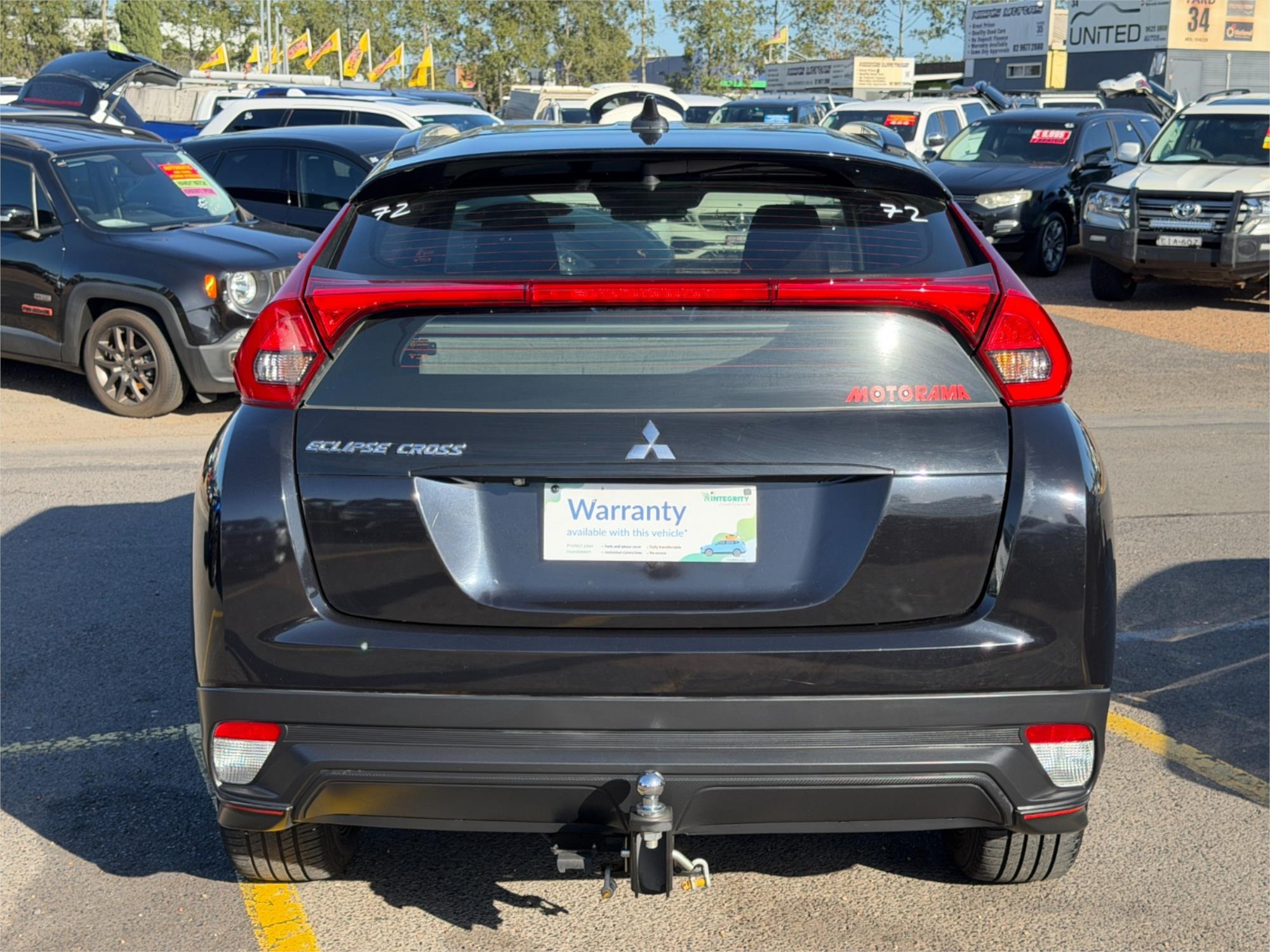2018 MITSUBISHI ECLIPSE CROSS YA MY19 BLACK EDITION (2WD) CONTINUOUS VARIABLE 4D WAGON