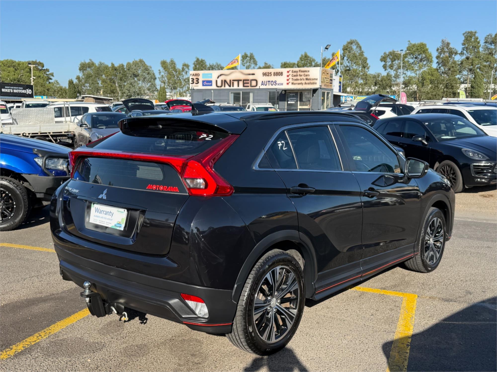 2018 MITSUBISHI ECLIPSE CROSS YA MY19 BLACK EDITION (2WD) CONTINUOUS VARIABLE 4D WAGON