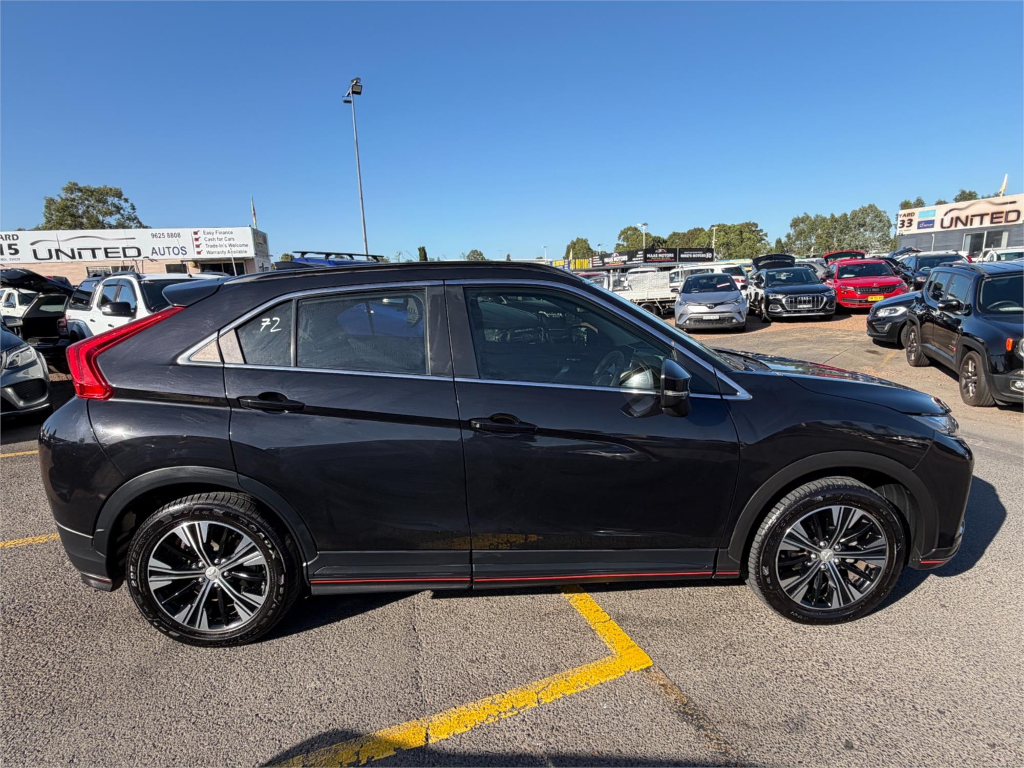 2018 MITSUBISHI ECLIPSE CROSS YA MY19 BLACK EDITION (2WD) CONTINUOUS VARIABLE 4D WAGON