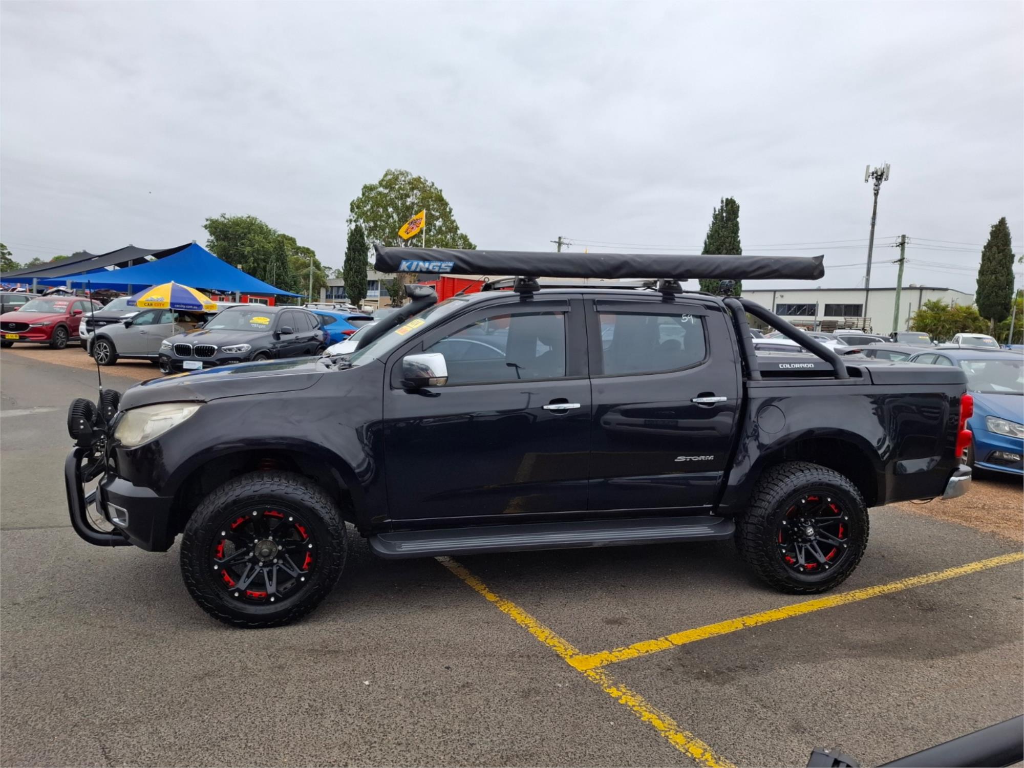 2016 HOLDEN COLORADO RG MY16 STORM (4x4) 6 SP AUTOMATIC CREW CAB P/UP
