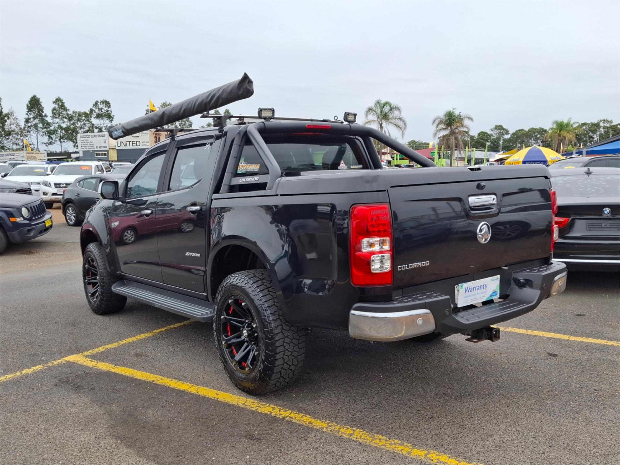 2016 HOLDEN COLORADO RG MY16 STORM (4x4) 6 SP AUTOMATIC CREW CAB P/UP