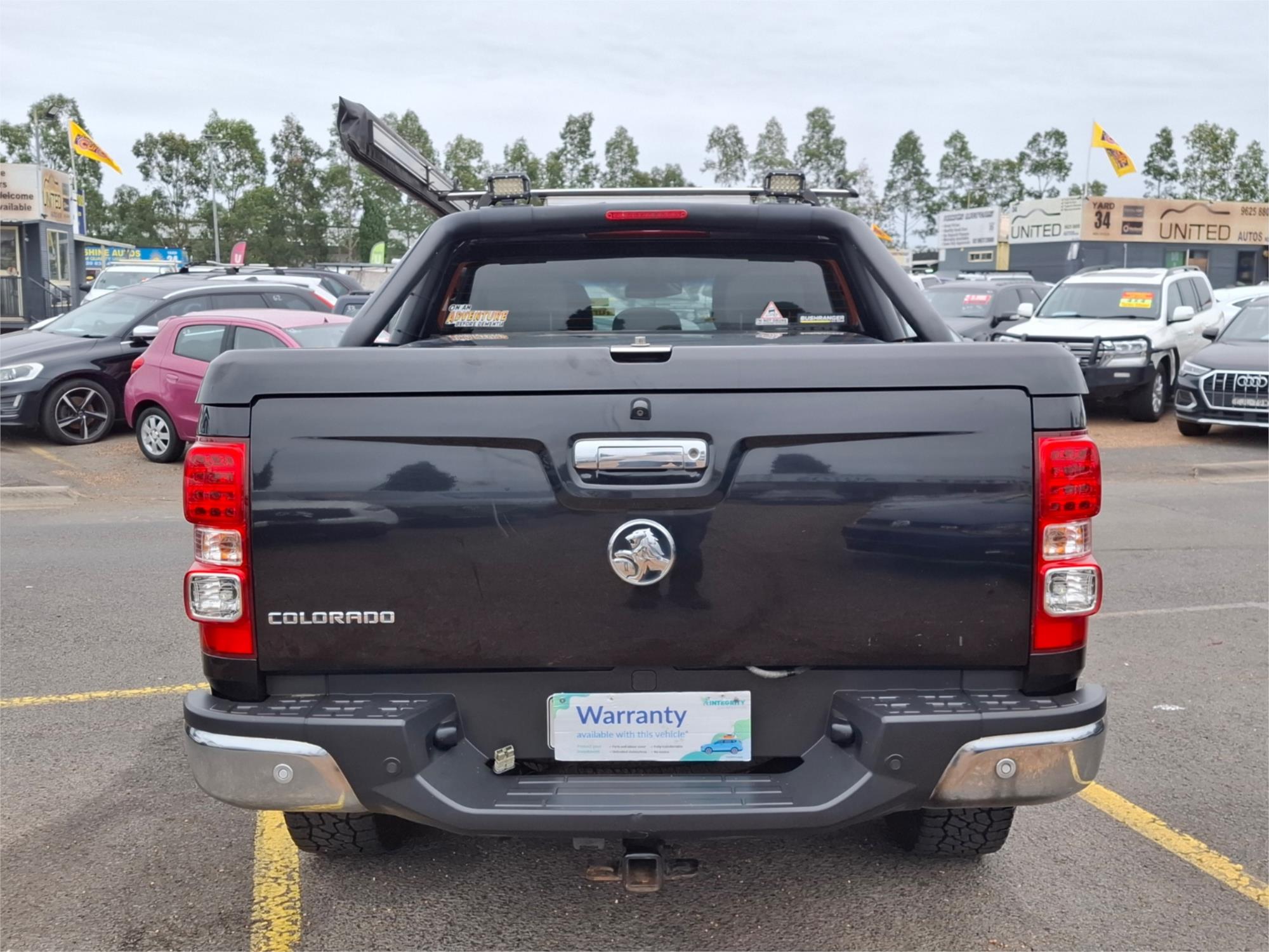 2016 HOLDEN COLORADO RG MY16 STORM (4x4) 6 SP AUTOMATIC CREW CAB P/UP
