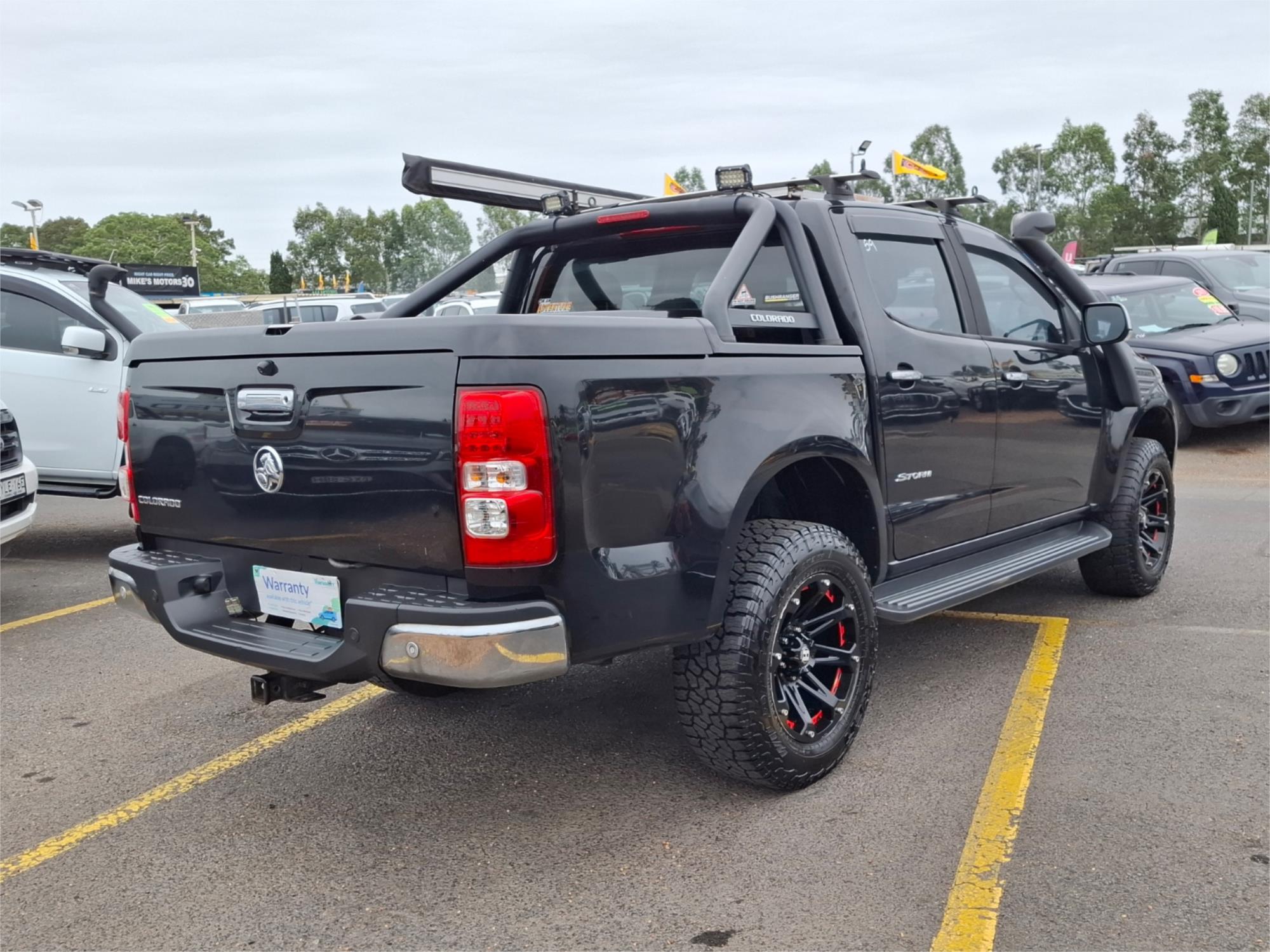2016 HOLDEN COLORADO RG MY16 STORM (4x4) 6 SP AUTOMATIC CREW CAB P/UP