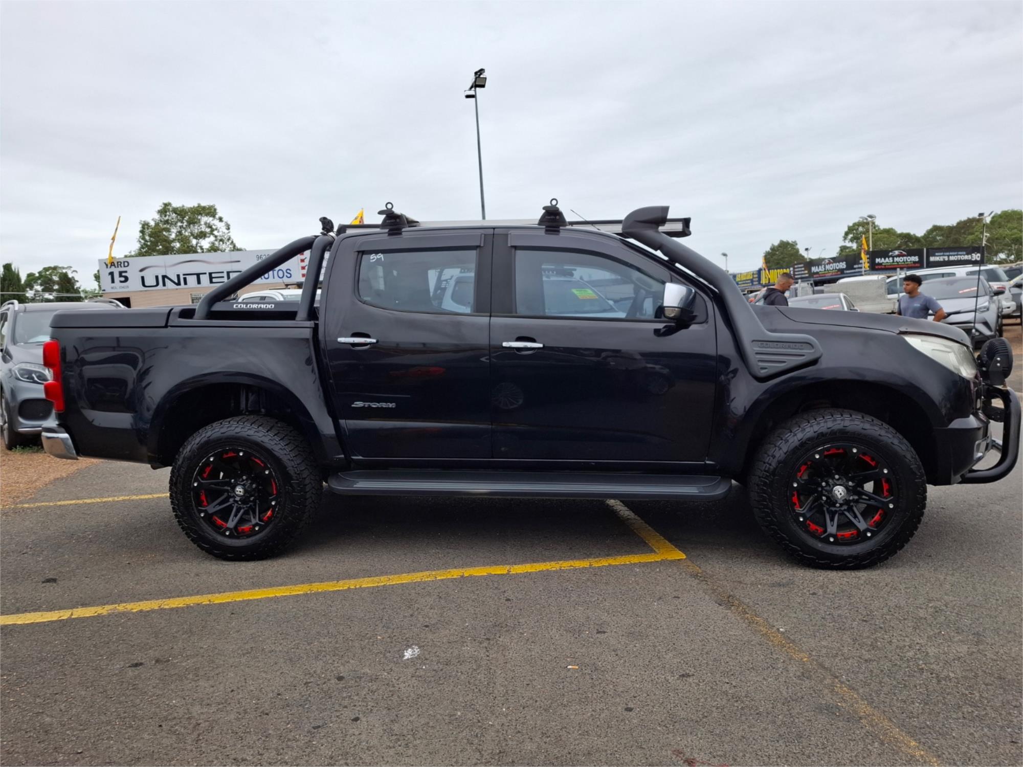 2016 HOLDEN COLORADO RG MY16 STORM (4x4) 6 SP AUTOMATIC CREW CAB P/UP