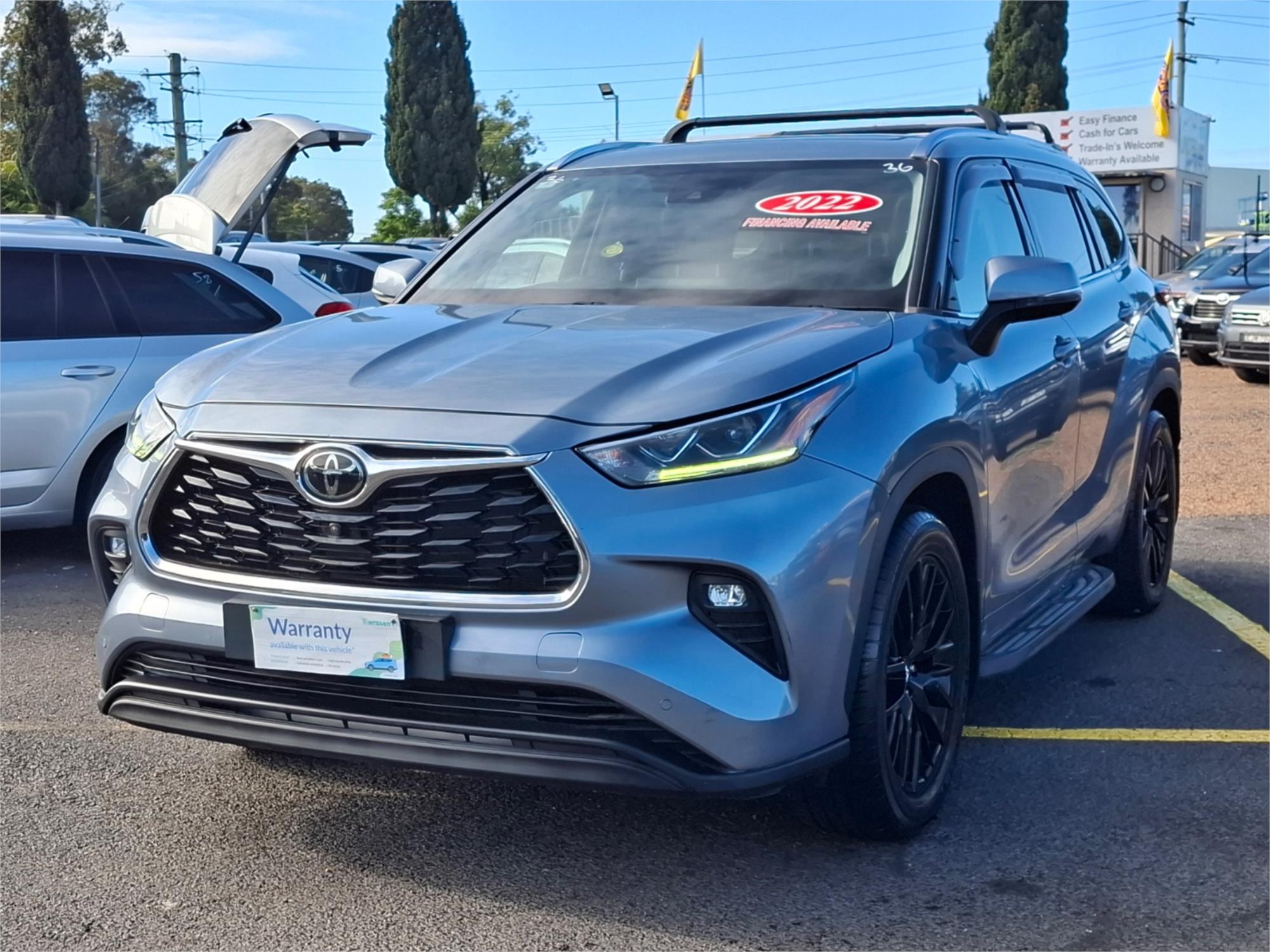 2022 TOYOTA KLUGER GSU75R GRANDE AWD 8 SP AUTOMATIC 5D WAGON