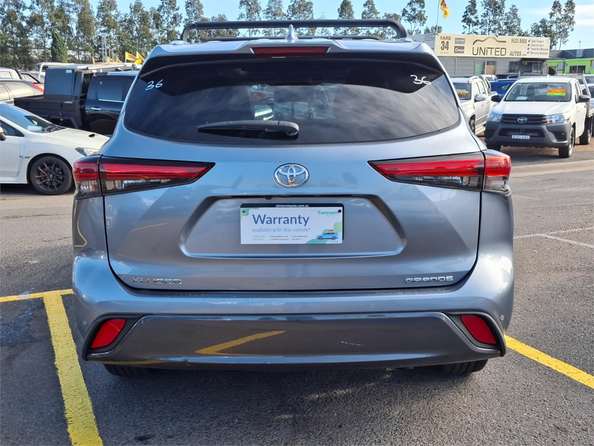 2022 TOYOTA KLUGER GSU75R GRANDE AWD 8 SP AUTOMATIC 5D WAGON