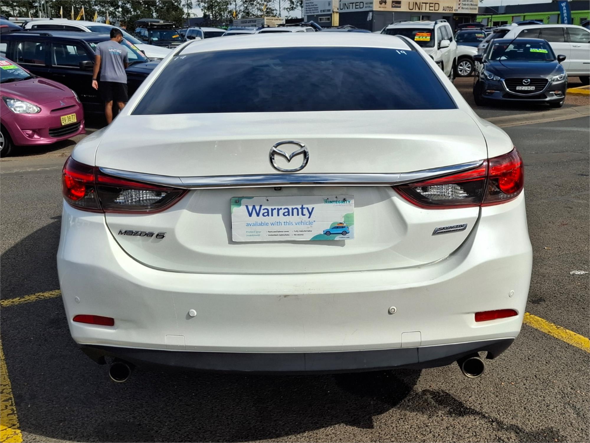 2018 MAZDA MAZDA6 6C MY17 (GL) TOURING 6 SP AUTOMATIC 4D SEDAN