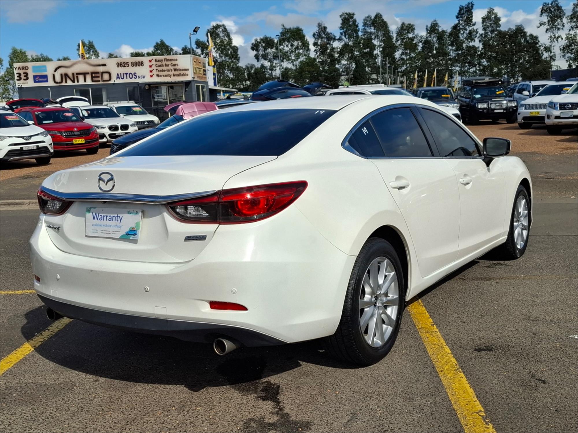 2018 MAZDA MAZDA6 6C MY17 (GL) TOURING 6 SP AUTOMATIC 4D SEDAN