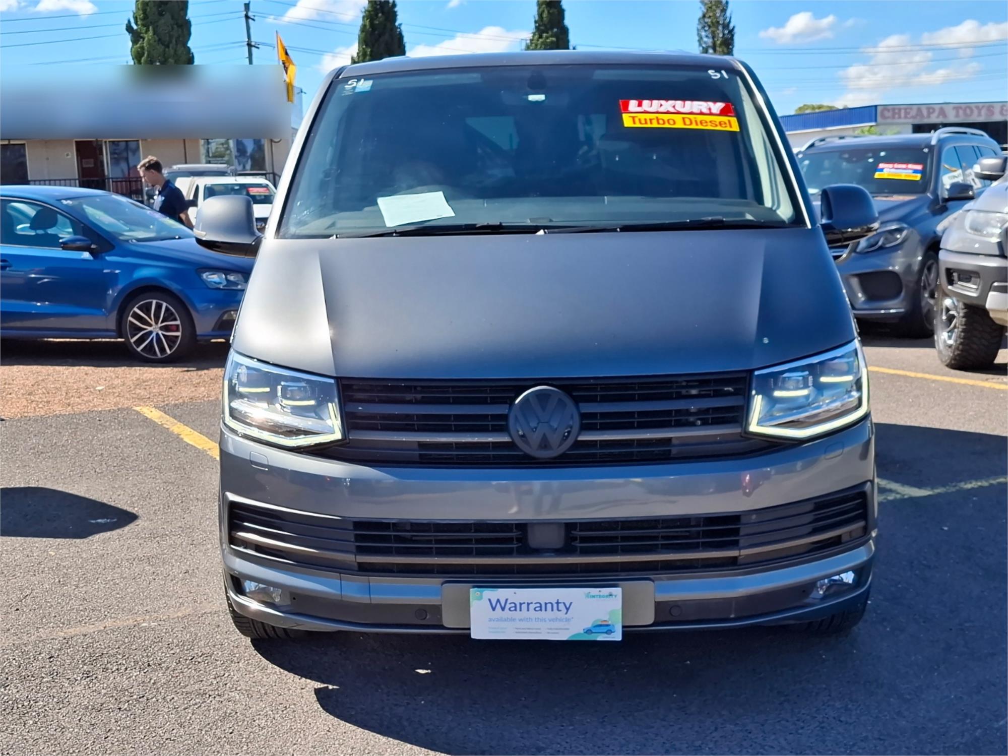 2016 VOLKSWAGEN MULTIVAN T6 MY16 EXECUTIVE TDI450 LWB 7 SP AUTO DIRECT SHIFT 4D WAGON