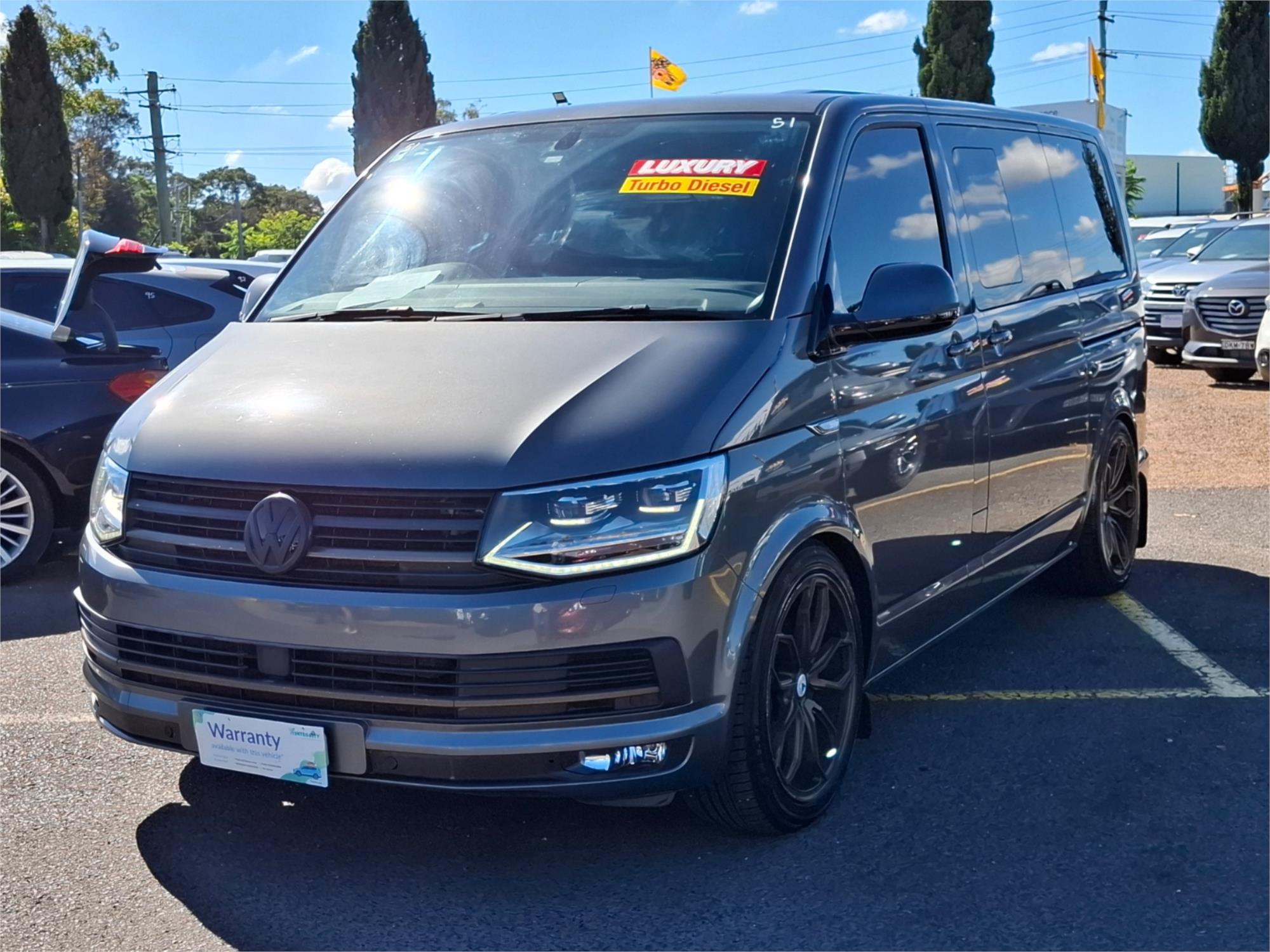 2016 VOLKSWAGEN MULTIVAN T6 MY16 EXECUTIVE TDI450 LWB 7 SP AUTO DIRECT SHIFT 4D WAGON