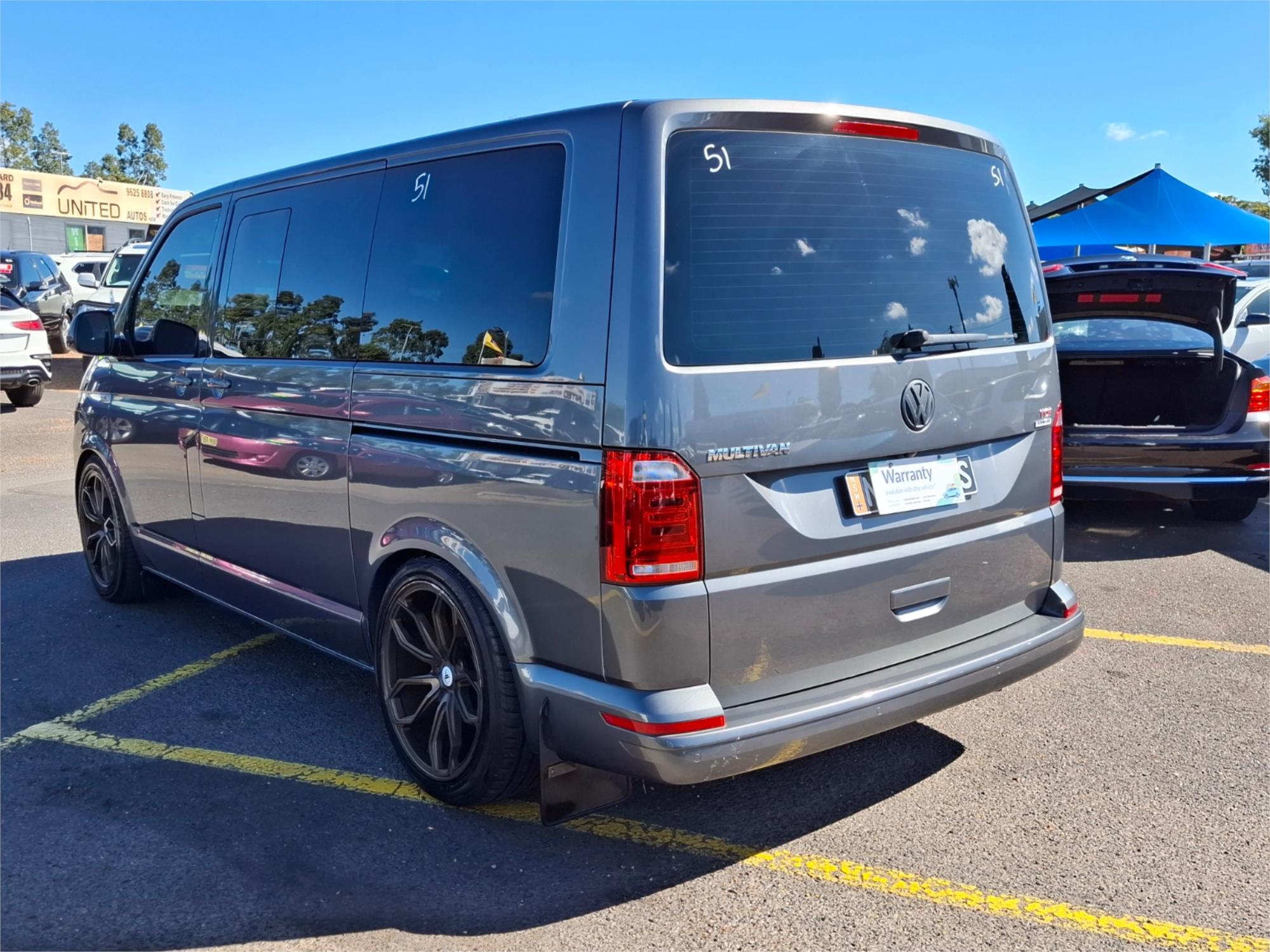 2016 VOLKSWAGEN MULTIVAN T6 MY16 EXECUTIVE TDI450 LWB 7 SP AUTO DIRECT SHIFT 4D WAGON