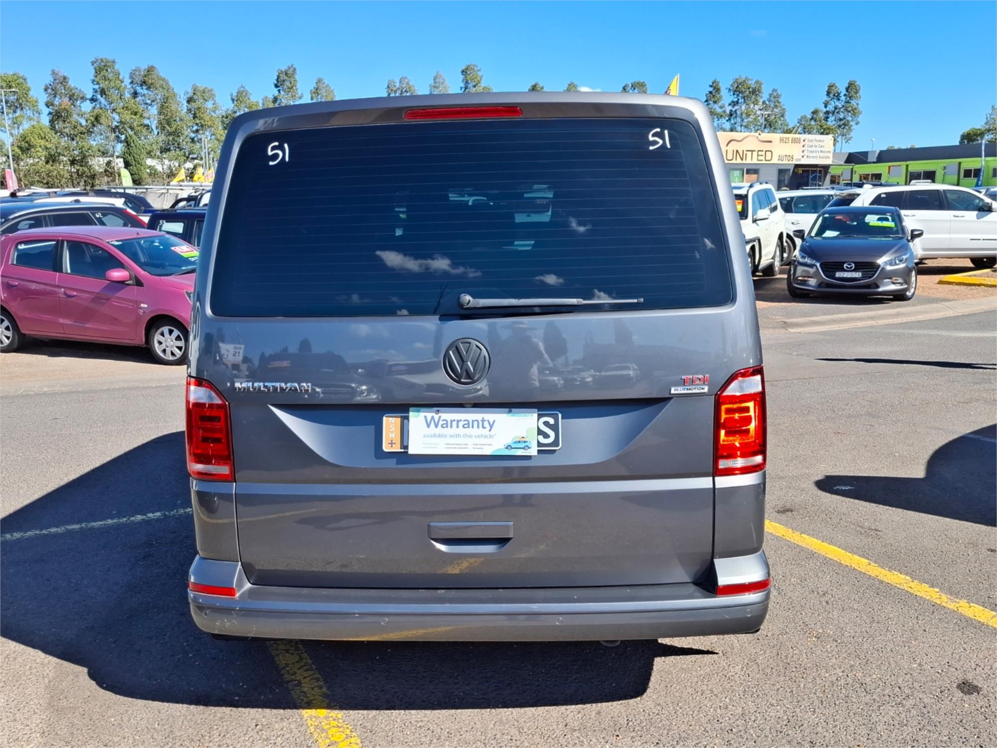 2016 VOLKSWAGEN MULTIVAN T6 MY16 EXECUTIVE TDI450 LWB 7 SP AUTO DIRECT SHIFT 4D WAGON