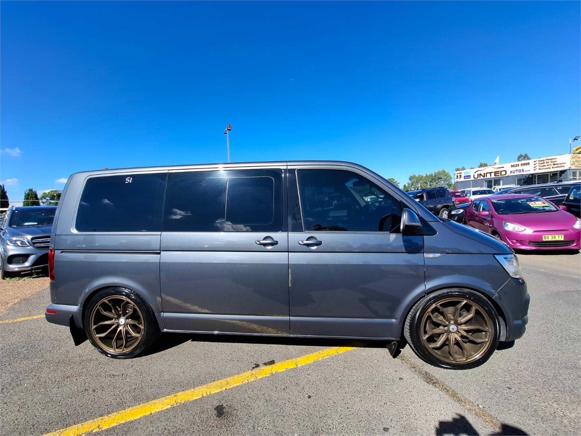 2016 VOLKSWAGEN MULTIVAN T6 MY16 EXECUTIVE TDI450 LWB 7 SP AUTO DIRECT SHIFT 4D WAGON