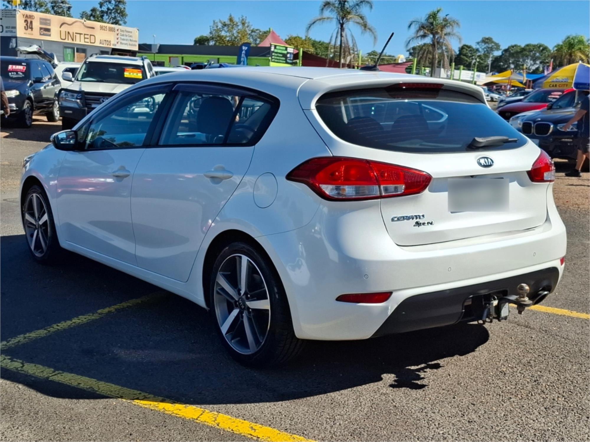 2018 KIA CERATO YD MY18 SPORT 6 SP AUTO SEQ SPORTSHIFT 5D HATCHBACK